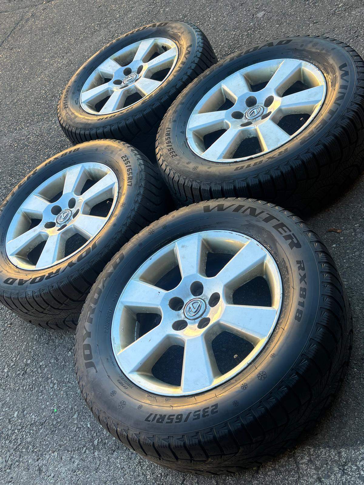 OEM 17"Lexus RX/NX/RAV4/Sienna(5x114)+235/65/R17 Snows - photo 4