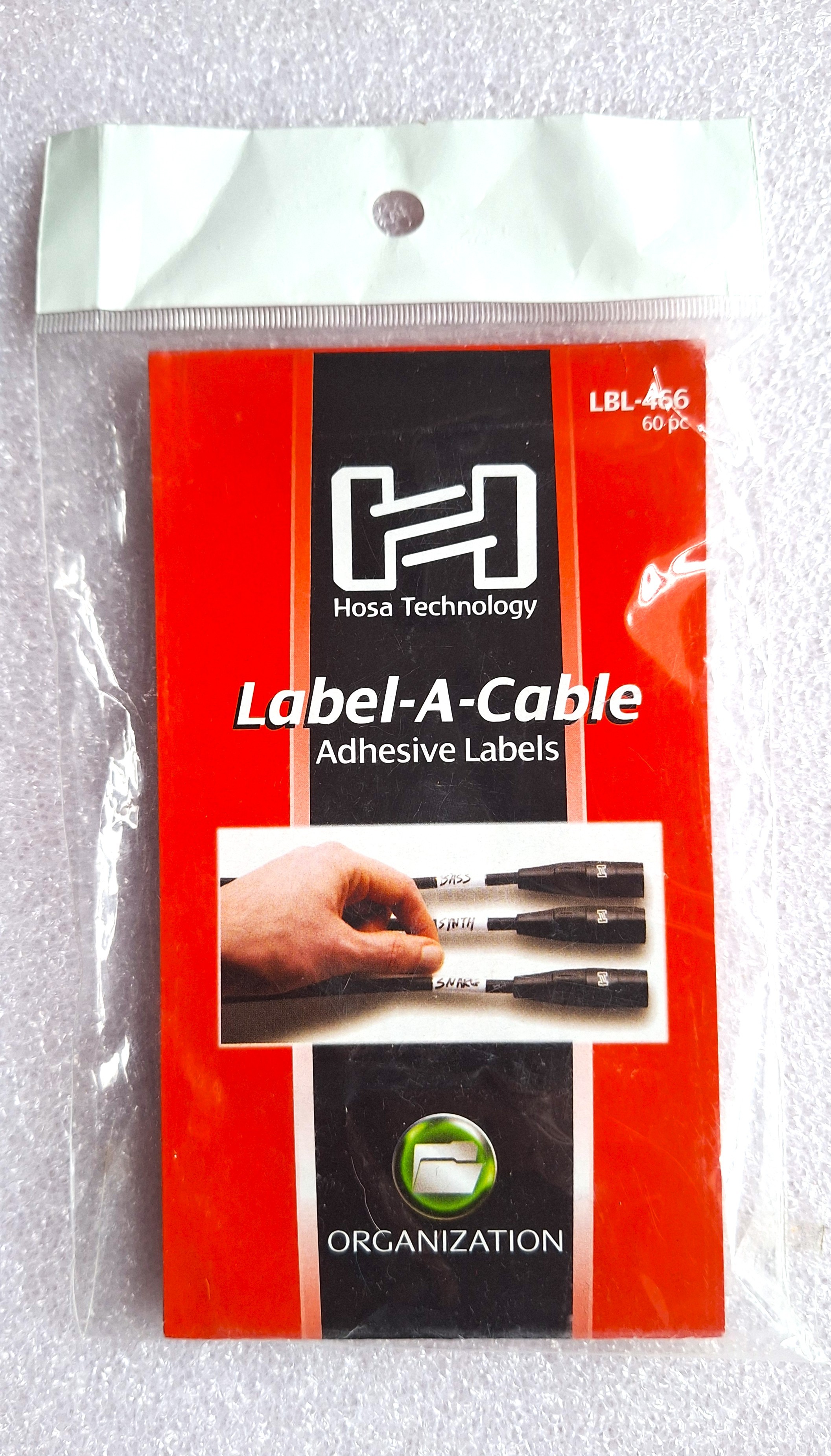 Hosa Technology Label-A-Cable Adhesive Labels