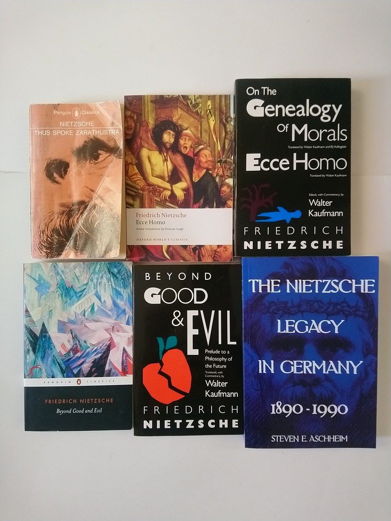 Friedrich Nietzsche books!