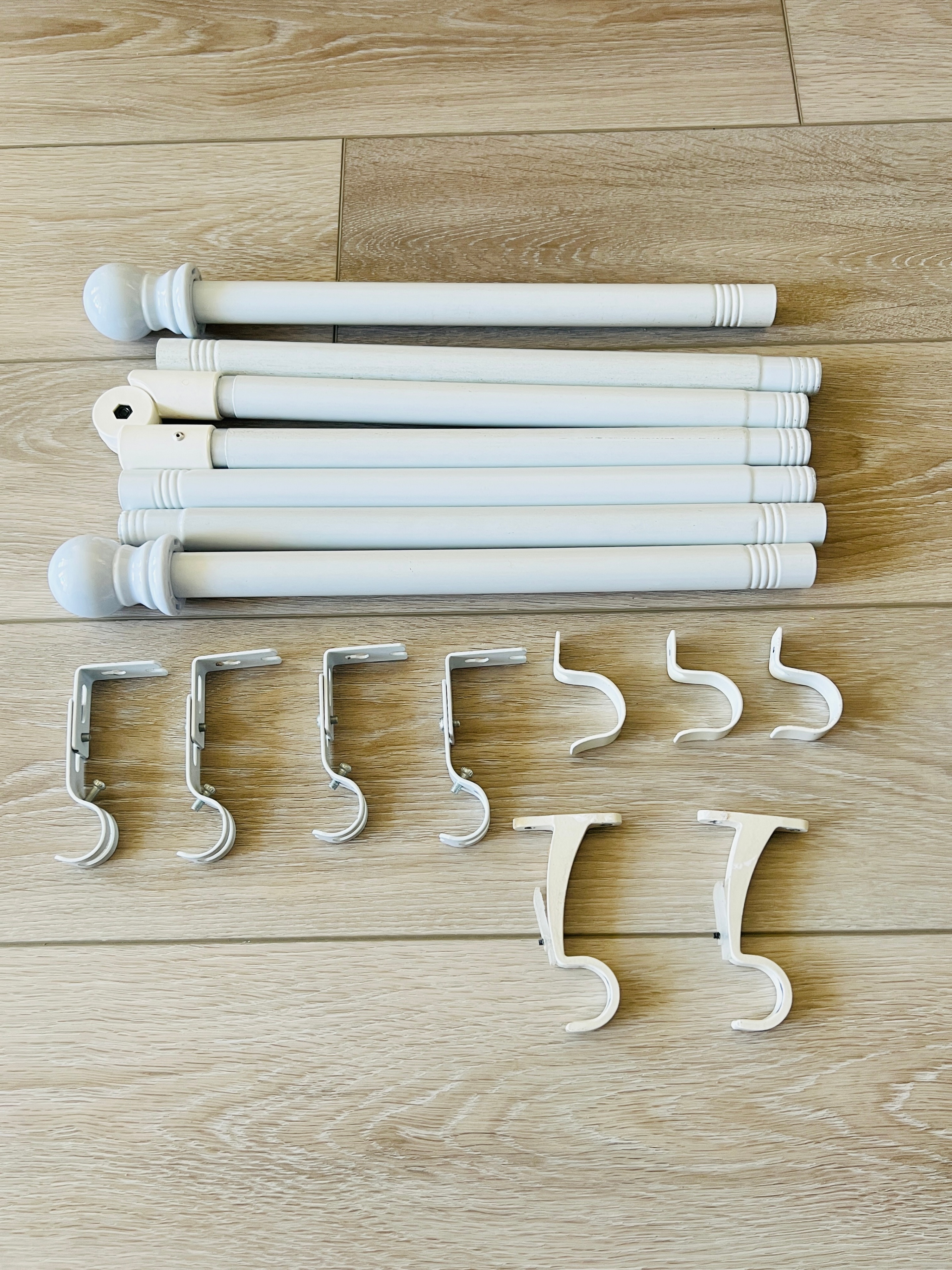 Adjustable Curtain Rods for windows 9ft - photo 2