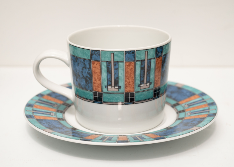 Pfaltzgraff Cityscape Dinnerware 30p Set Frank Lloyd Wright - photo 2