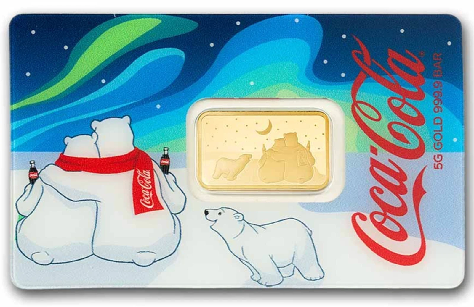 PAMP Suisse Coca-Cola 5g Gold Bar