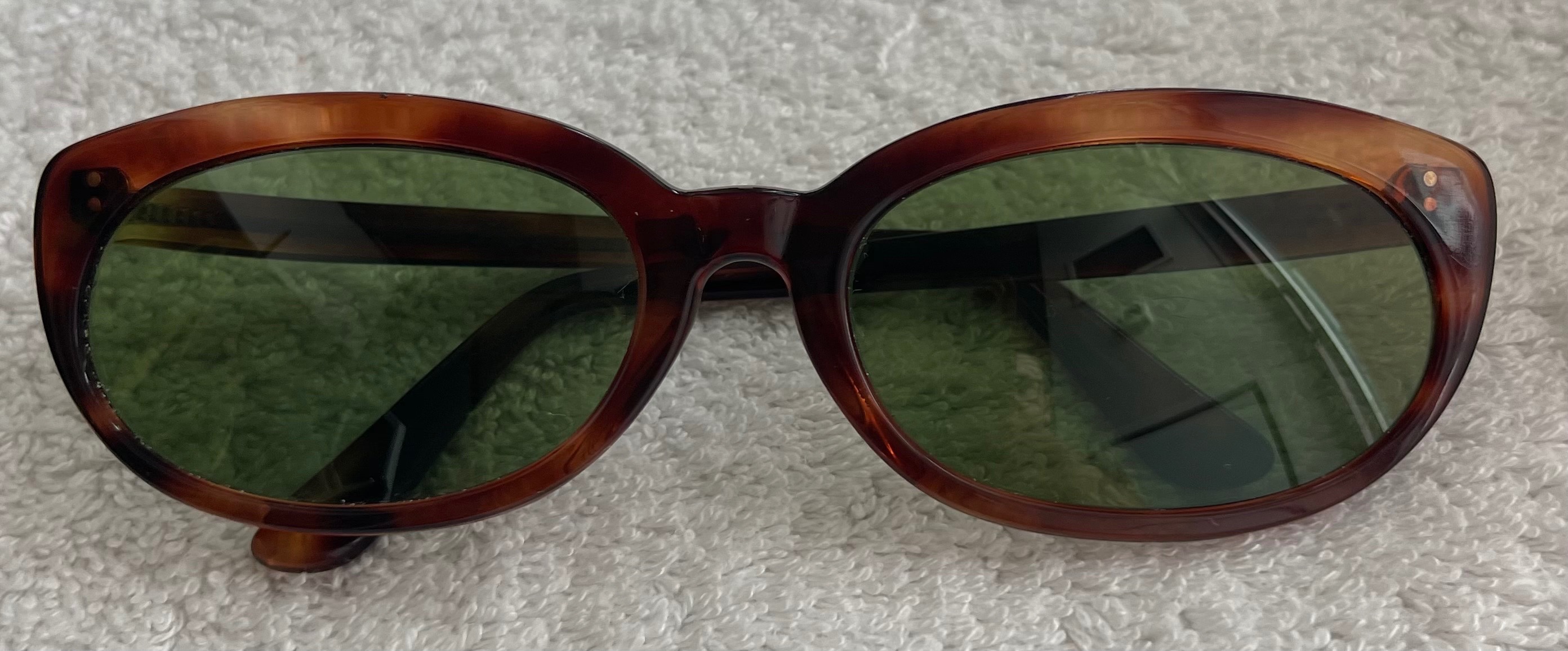 Vintage 90s Tortoiseshell Soft Cat Eye Sunglasses Frame - photo 5