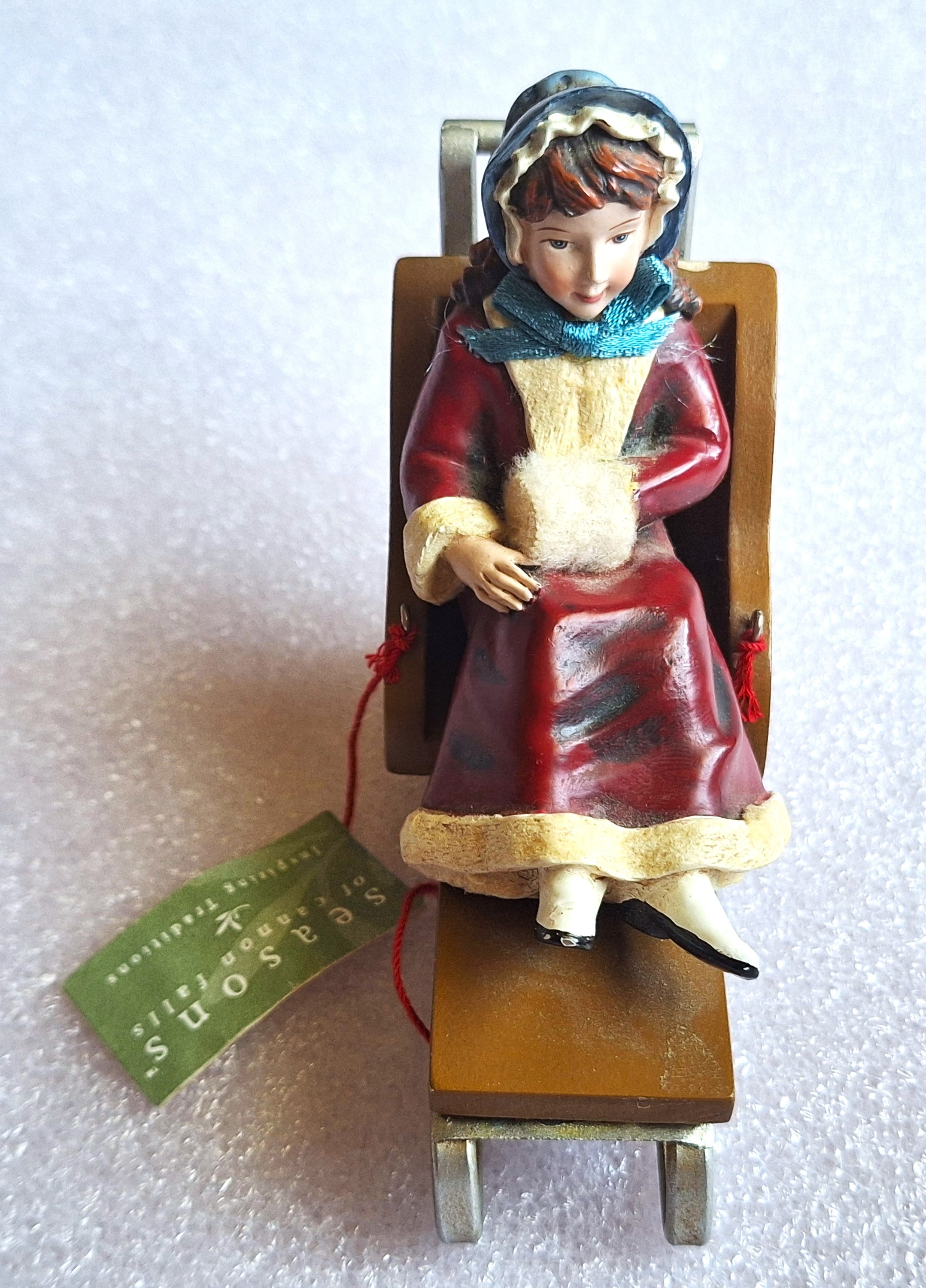 Set of 5 Seasons of Cannon Falls Christmas Ornaments - photo 3