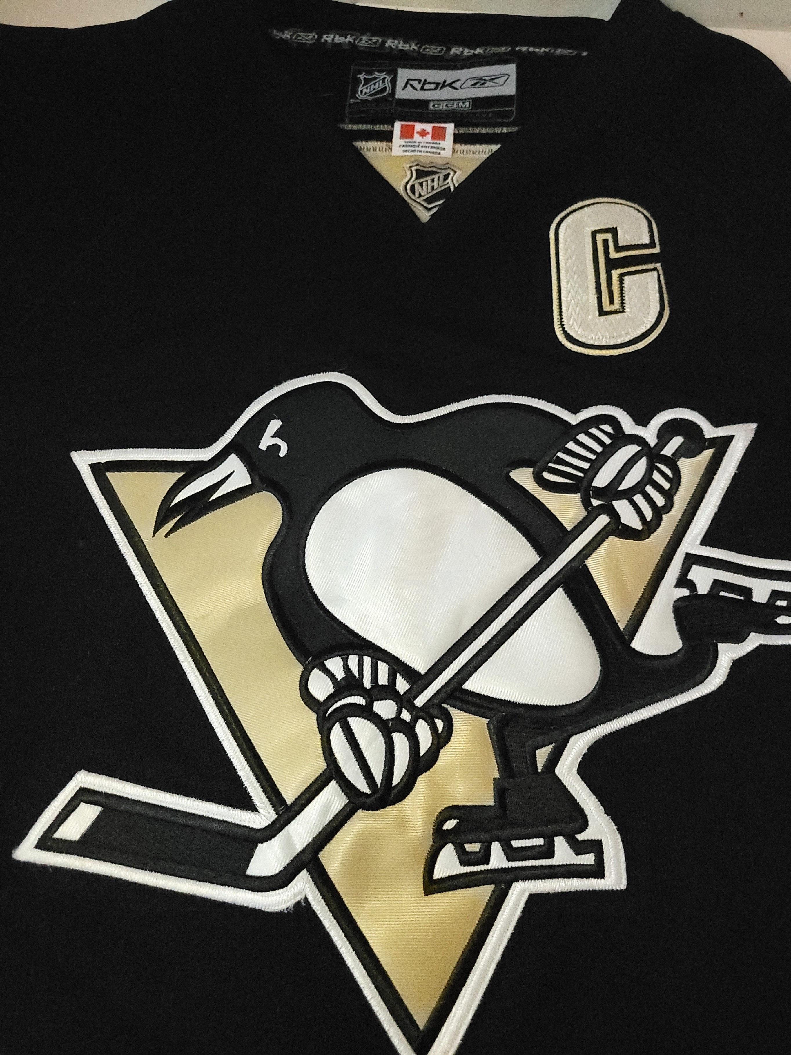 2006 Reebok NHL Pittsburgh Penguins Sidney Crosby #87 Captain - photo 2