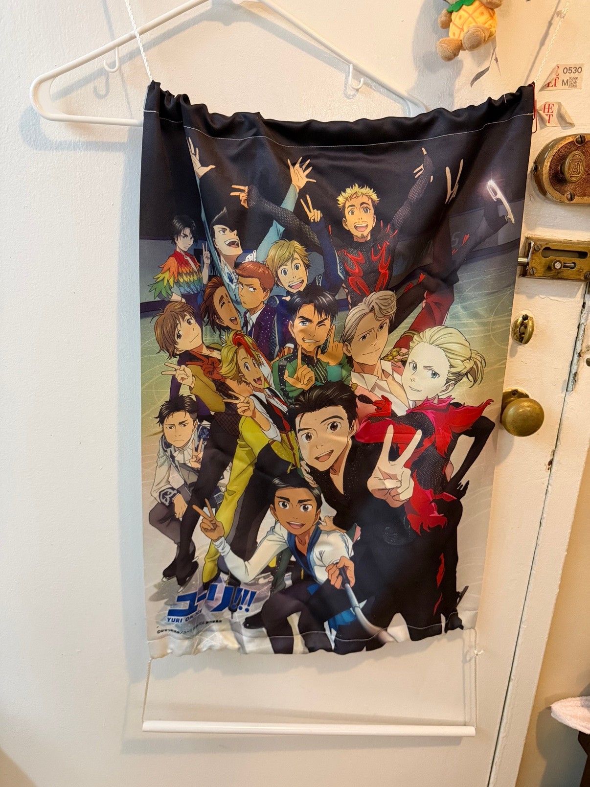 Yuri on Ice Anime Fabric Wall Scroll – Main Cast Hanging Poster