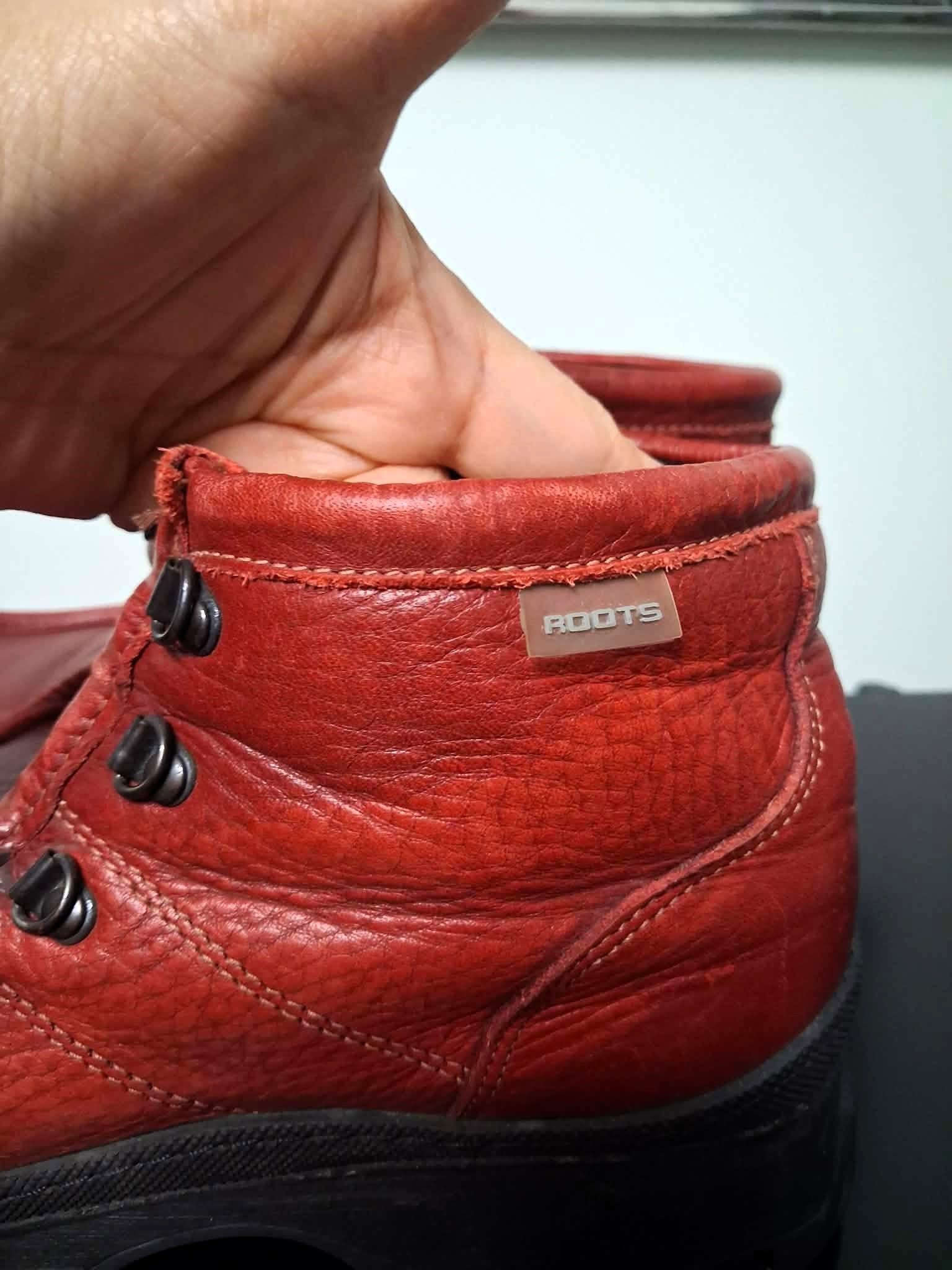 Rare Vintage Roots TUFF Boots Premium Leather Made in Canada - photo 5