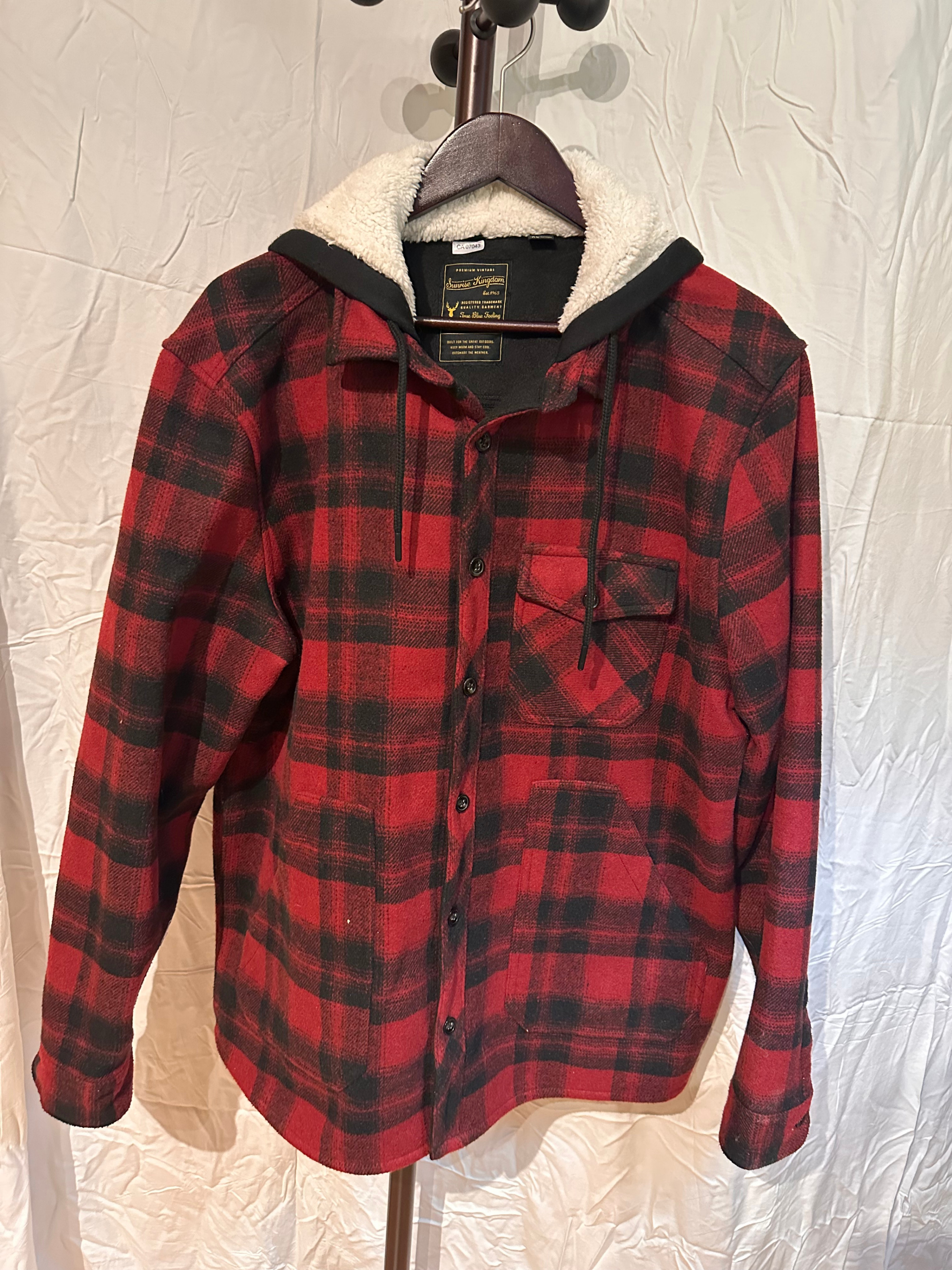Sunrise Kingdom Plaid Fall Jacket (XL)