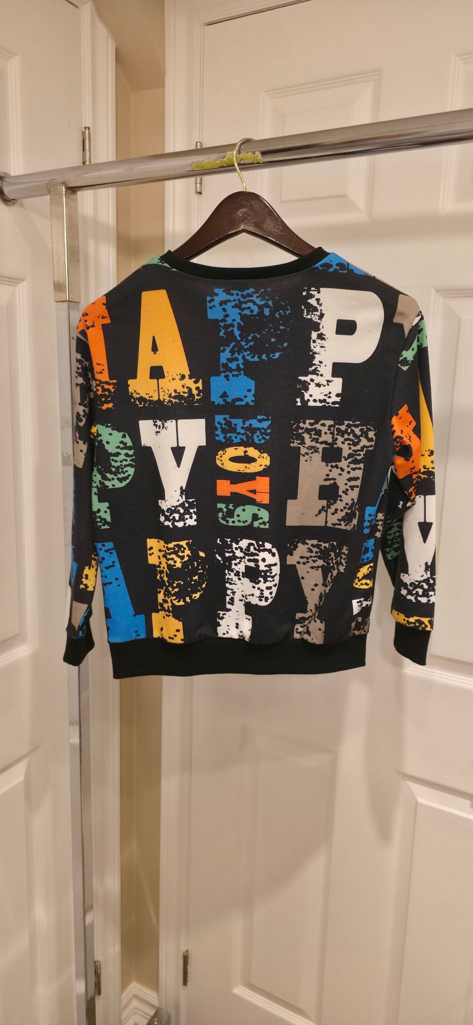 Kids SHEIN letter-print sweatshirt size 10Y - photo 2
