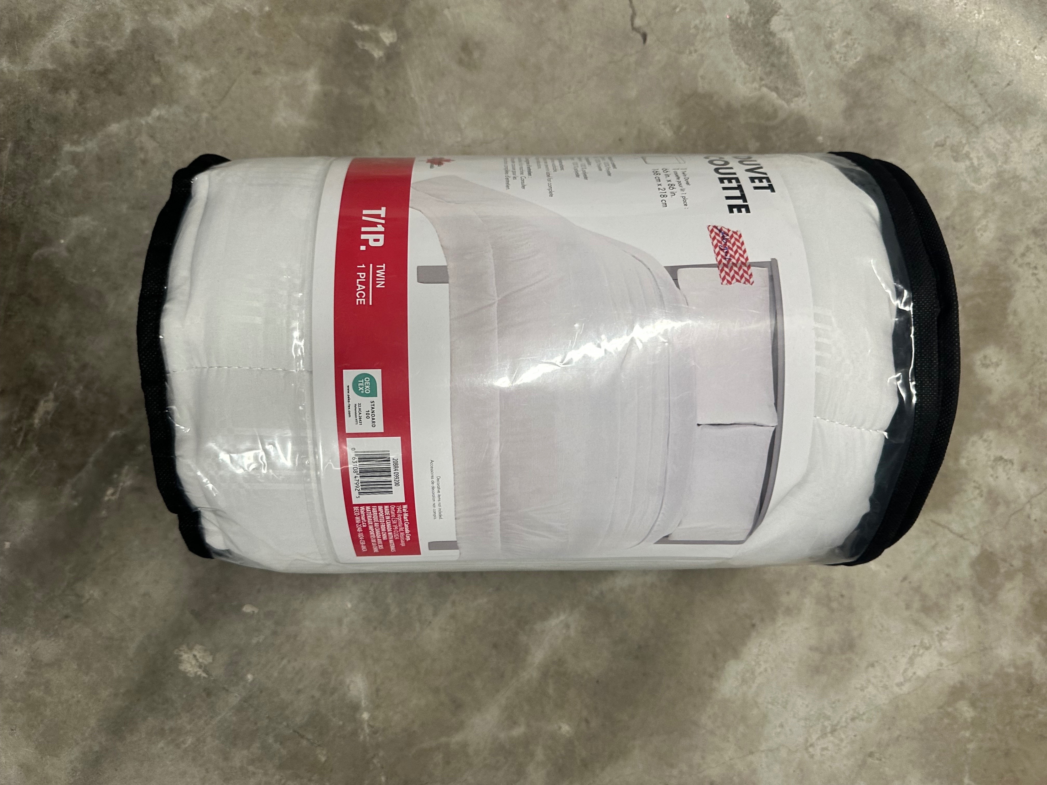Mainstays Twin Duvet White