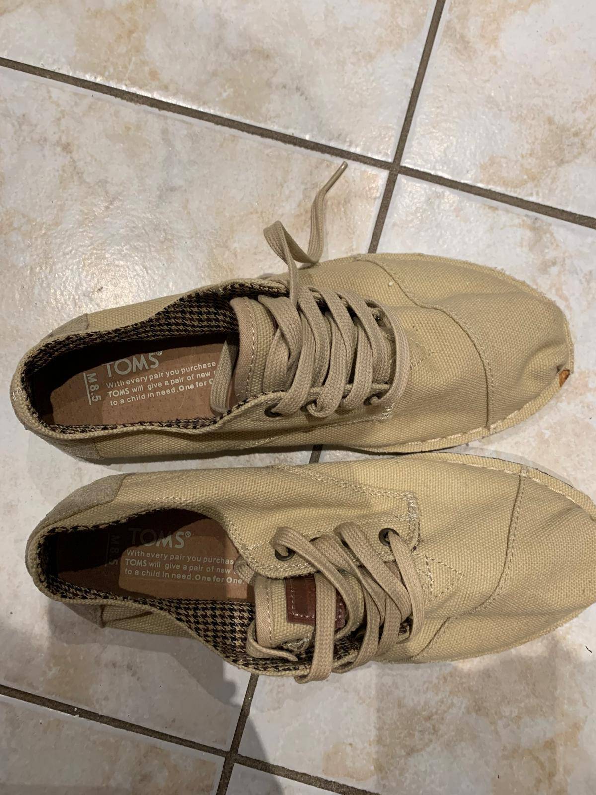 TOMS Cordones men's canvas lace-up casual shoes 8.5 - photo 5