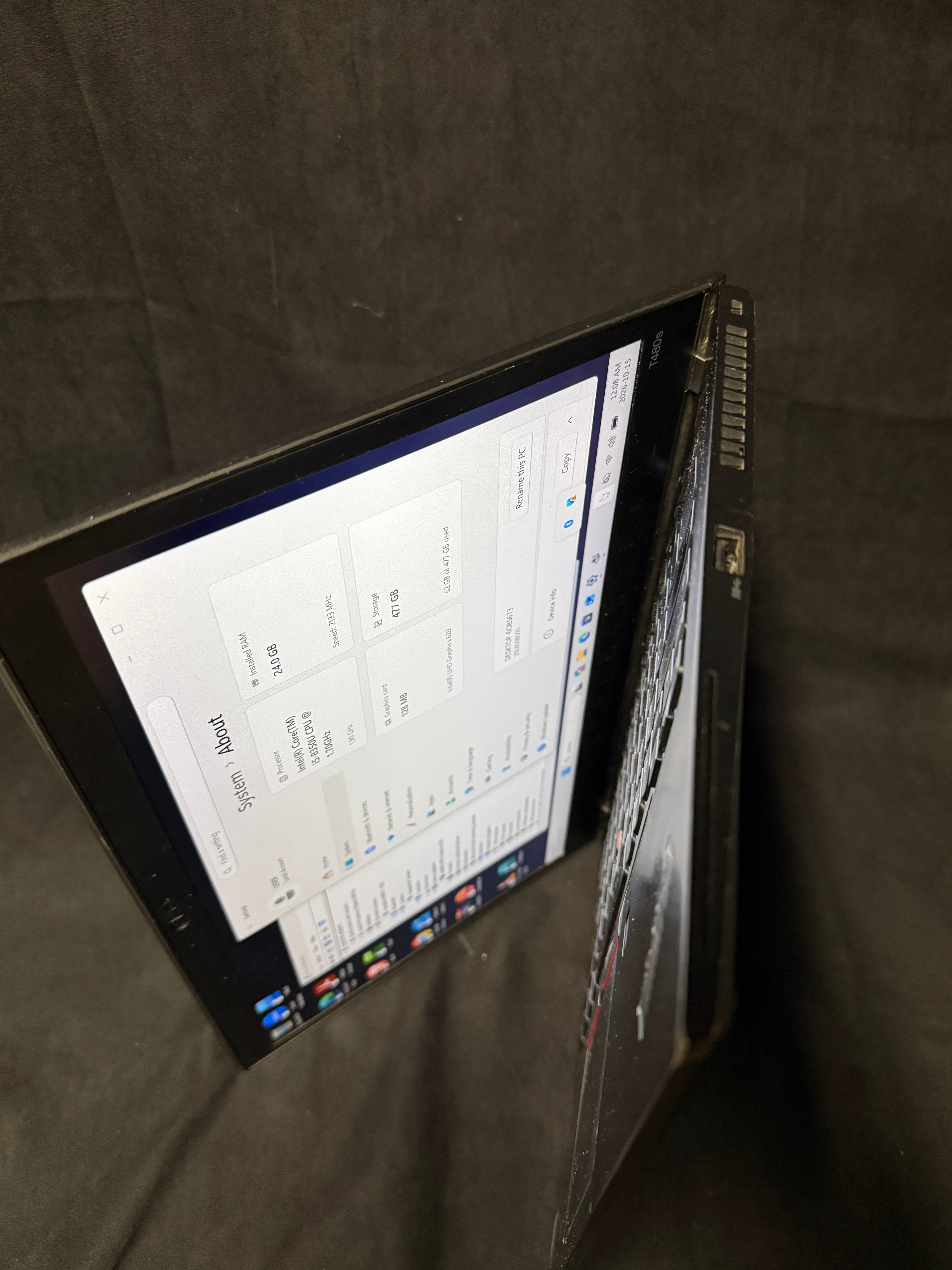 REFURBISHED - Lenovo ThinkPad T480s - photo 3