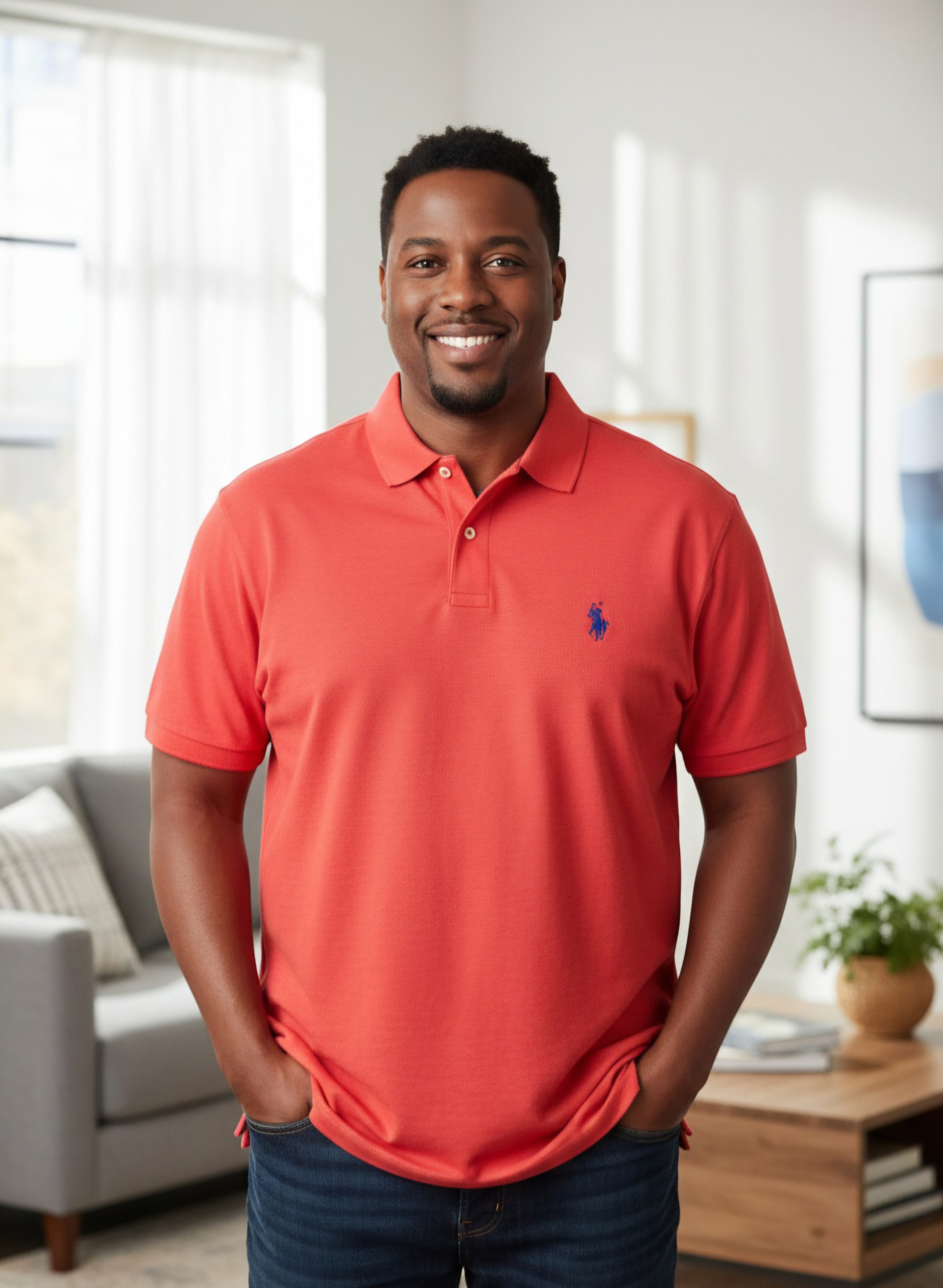 BRAND NEW U.S. POLO ASSN. MEN'S T-SHIRT (2XL - RED) - photo 2
