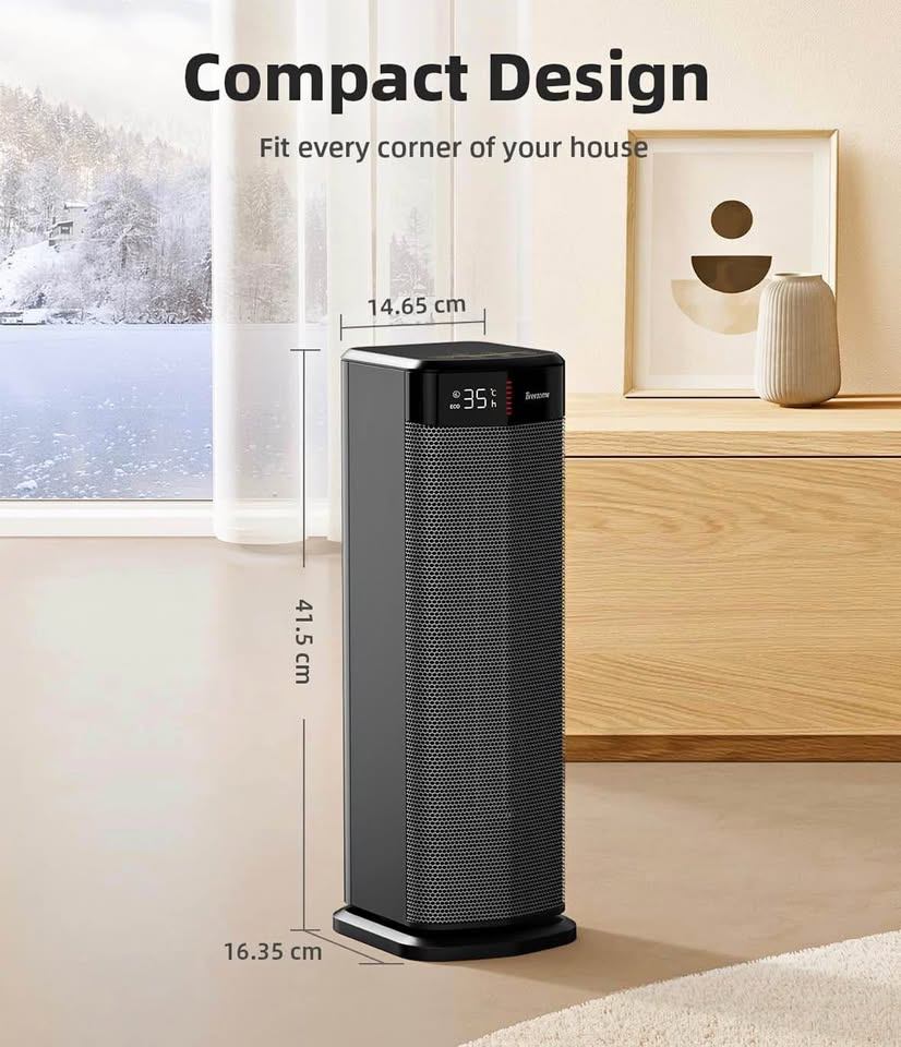 BREEZOME Space Heaters for Indoor Use, 1500W Fast Heating - photo 3