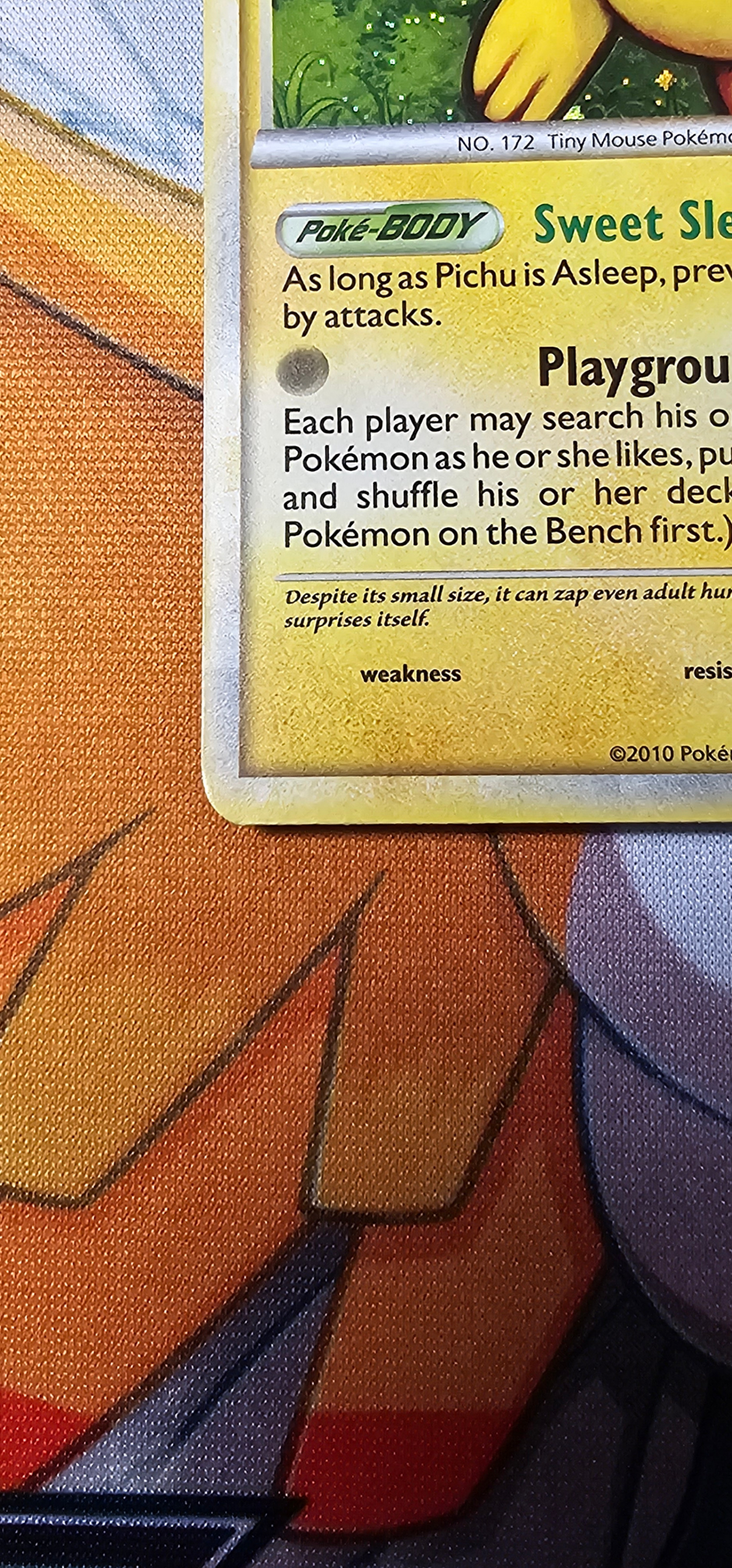 (NO TRADES) Pichu 28/123 Heart Gold Soul Silver Prerelease LP - photo 2
