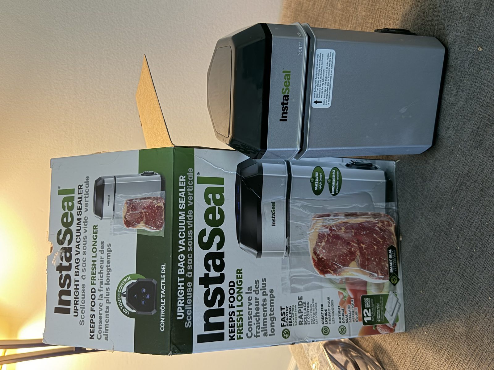 Insta Seal Upright Bag Vacuum Sealer - photo 2