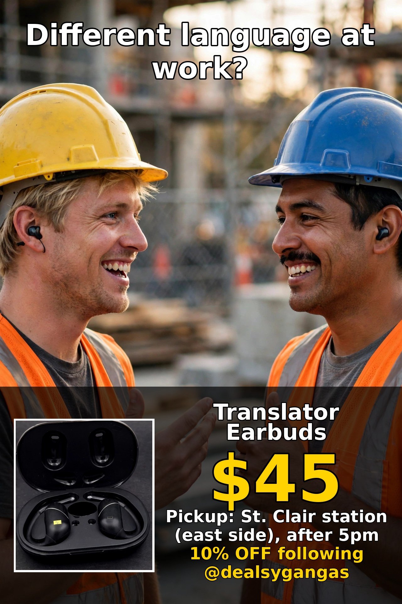 AI Translator Earbuds YYK-Q16 - photo 2