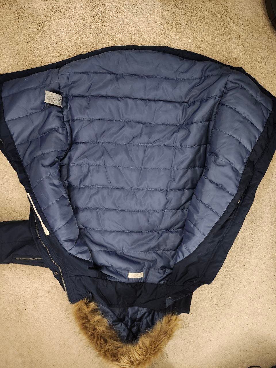 H&M Kids Winter Parka – Navy, Size 11-12 Years