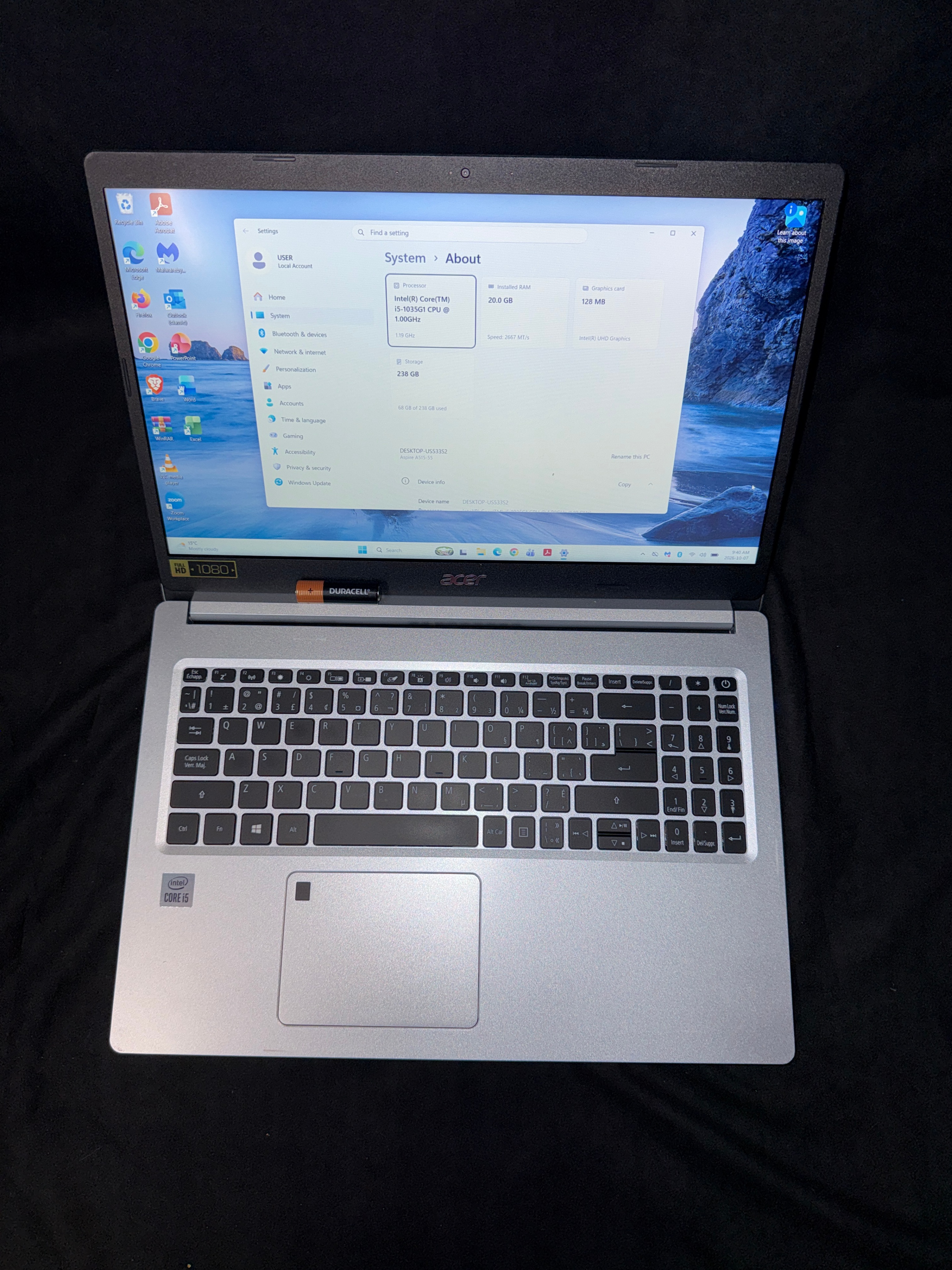 REFURBISHED (AS IS) - Acer Aspire 5 Laptop i5 20GB RAM