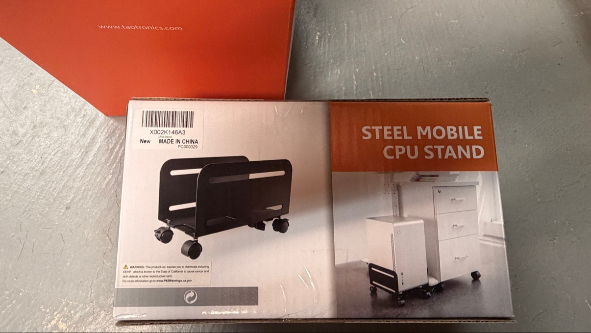 Steel Mobile CPU Stand - Brand New - photo 2