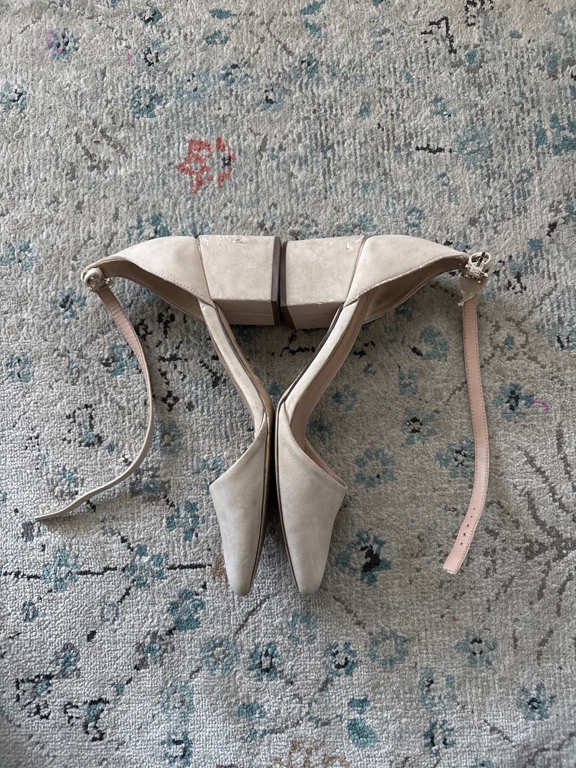 Call It Spring Women's Ankle-Strap Block Heels – Cream, US 7.5 - photo 2