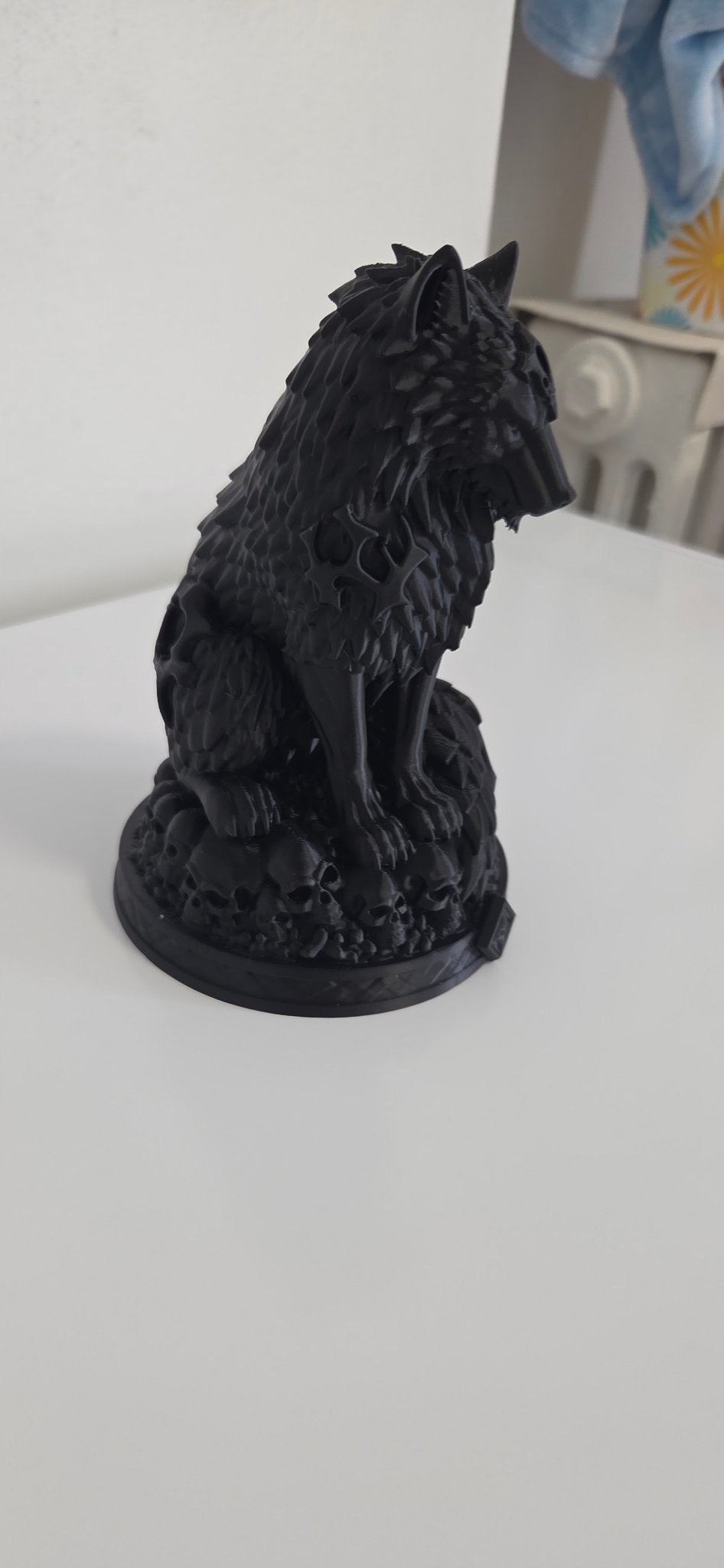 Necro Wolf Premium Sculpture - 3D Printed - photo 3