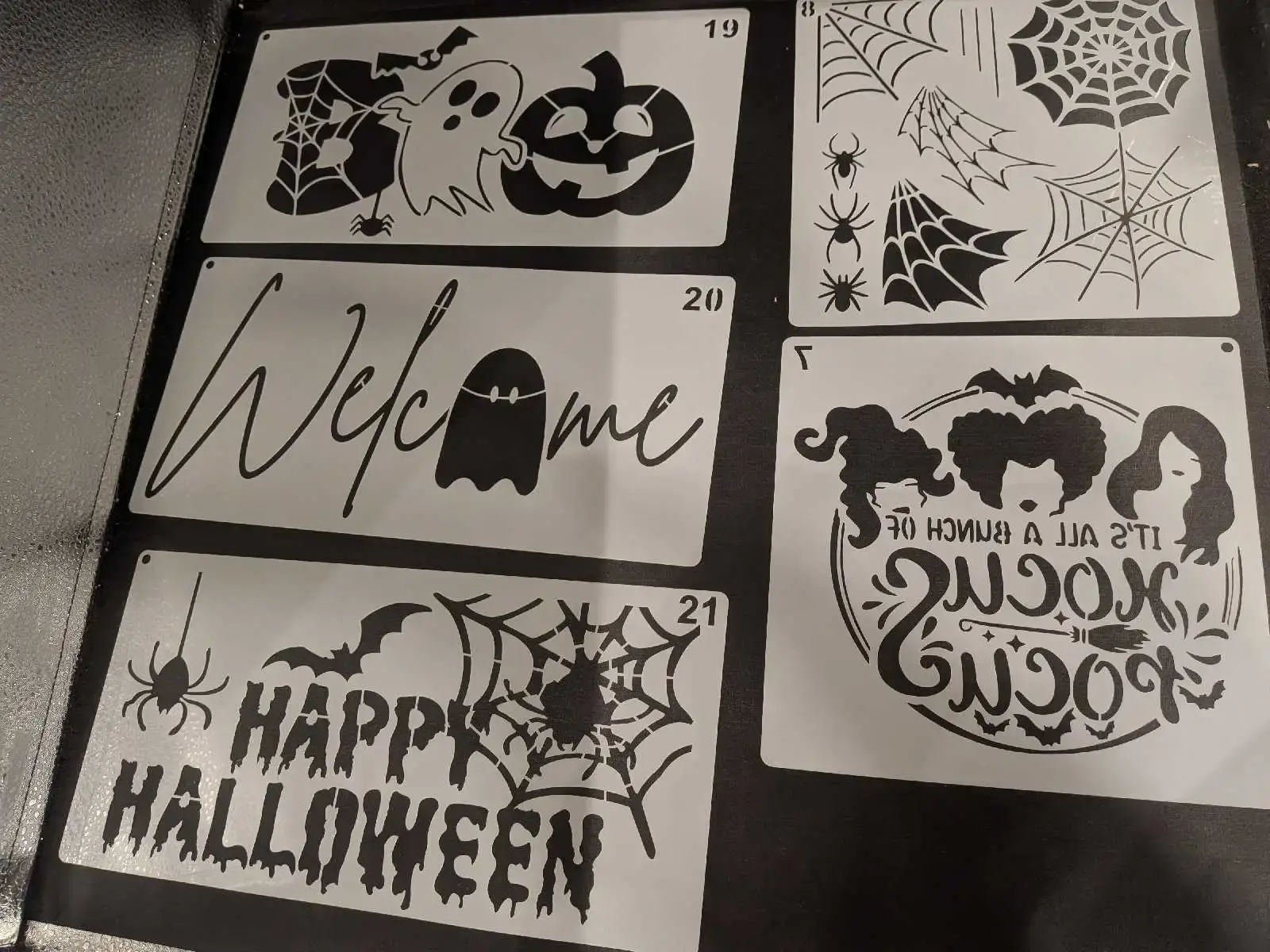 Set of Halloween Stencils - photo 5