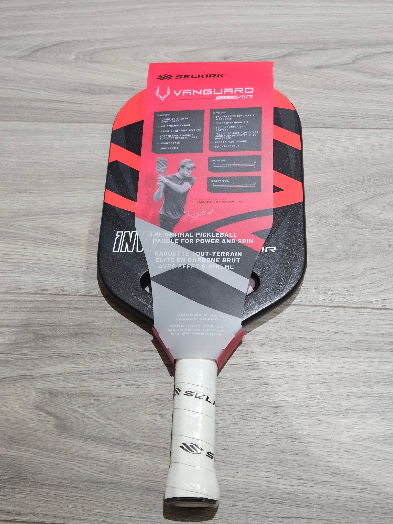 Selkirk Vanguard Power Air Invikta Pickleball Paddle