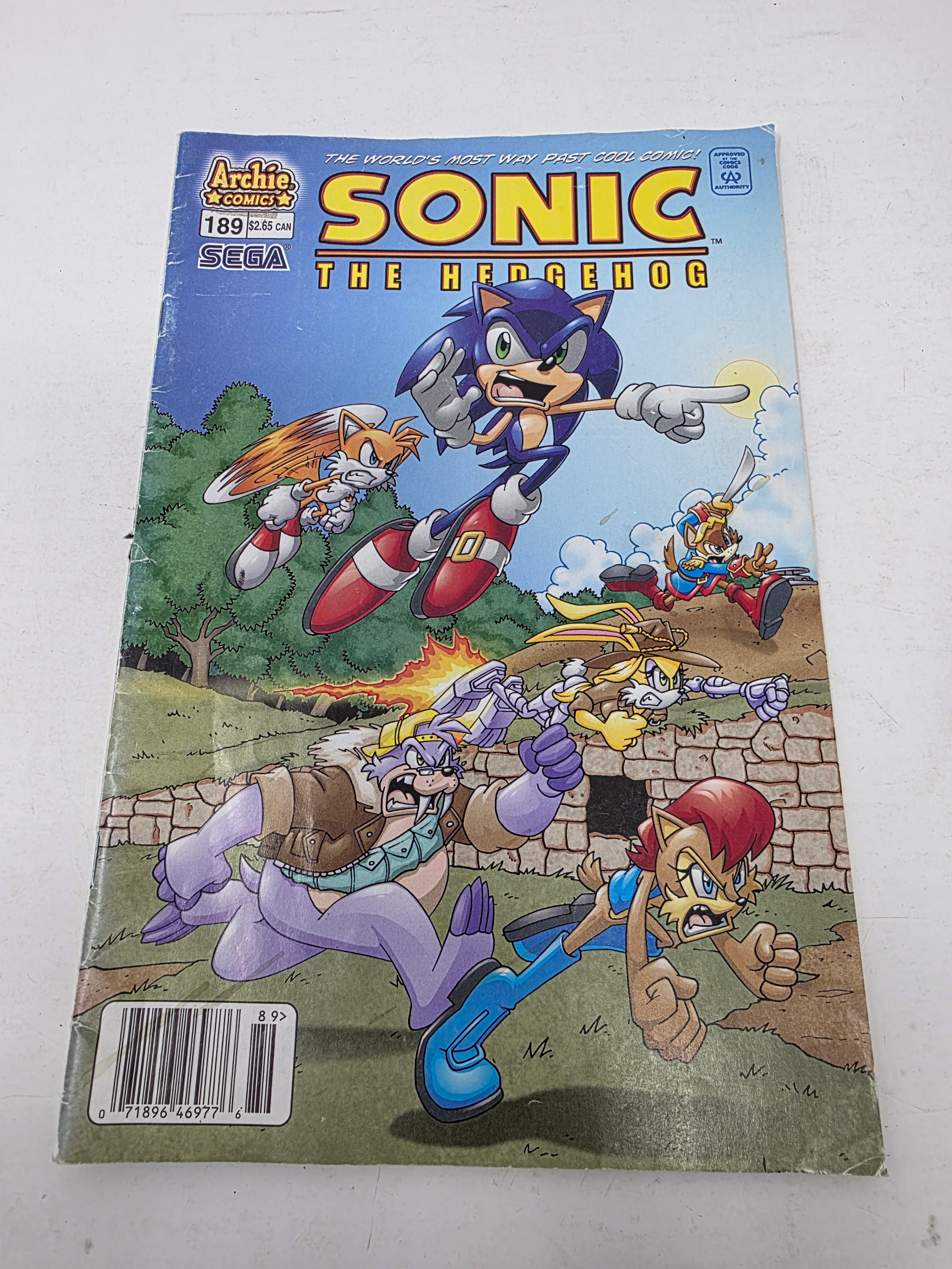 Sonic the Hedgehog Archie Comic Issue 189 - Scourge Storyline