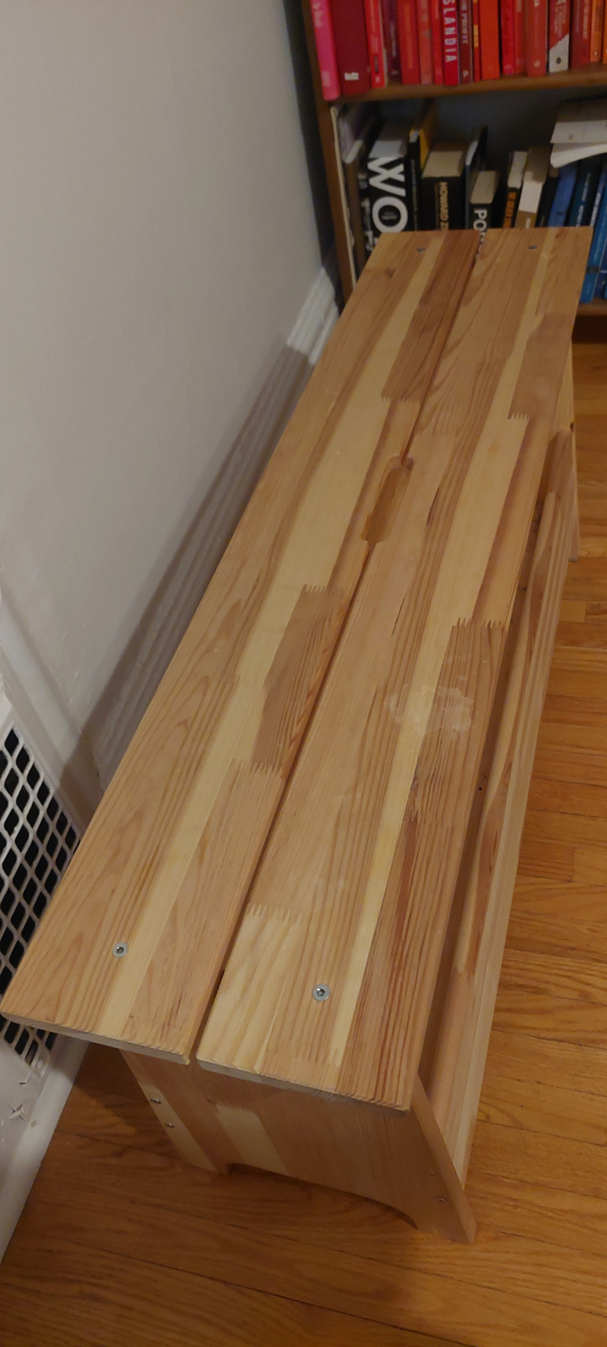 IKEA PERJOHAN Solid Wood Bench with Storage - photo 4