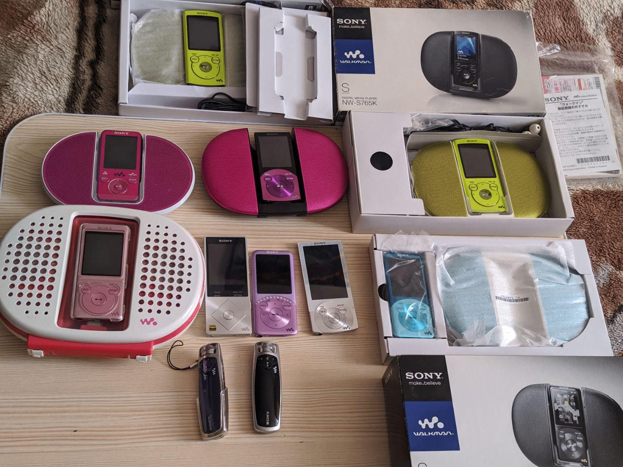 Do you have old Sony mp3 players?