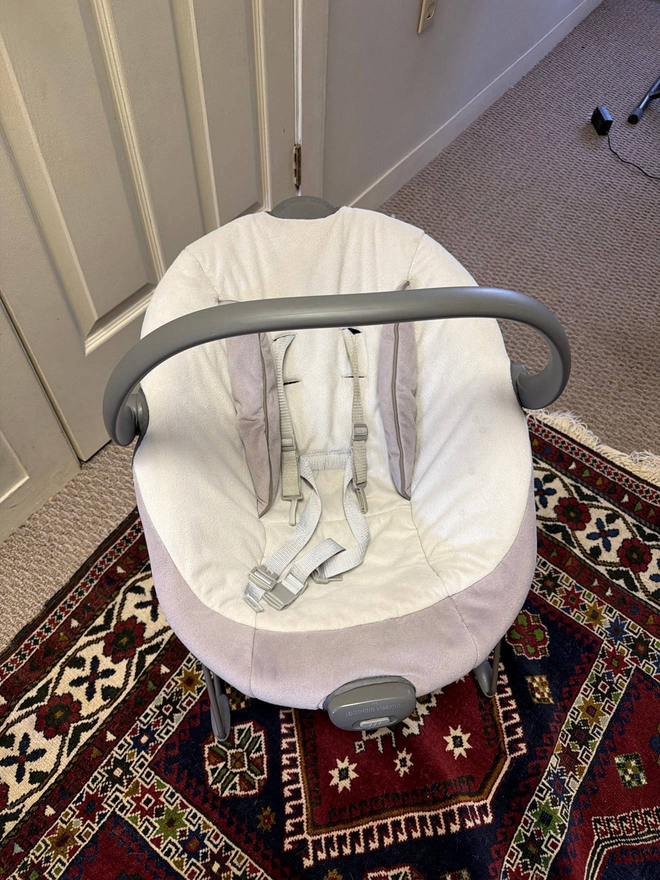 Baby Bouncer Seat with Soothing Vibration