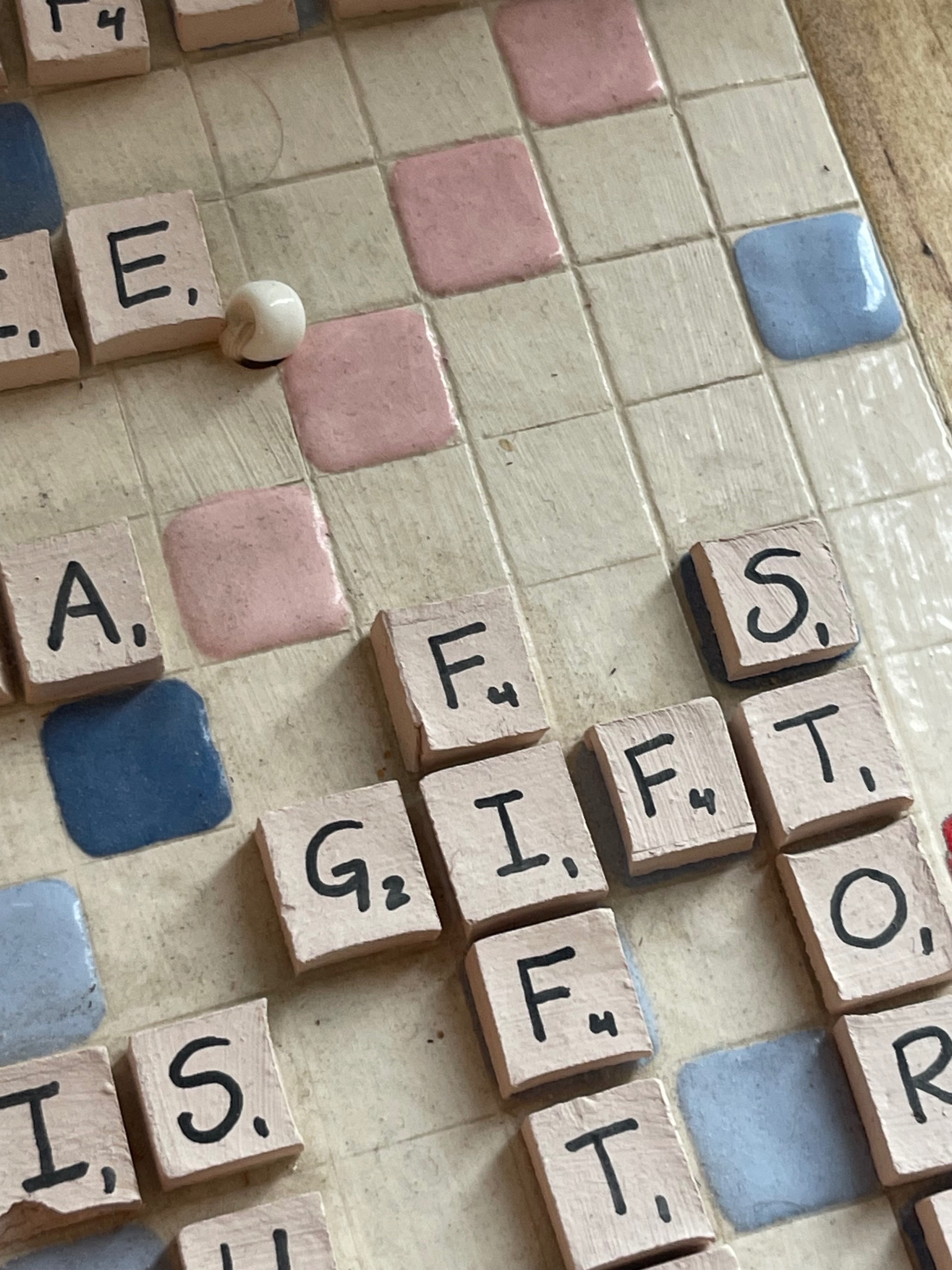 3D Scrabble Board Wall Art Plaque - 12x12 - photo 5