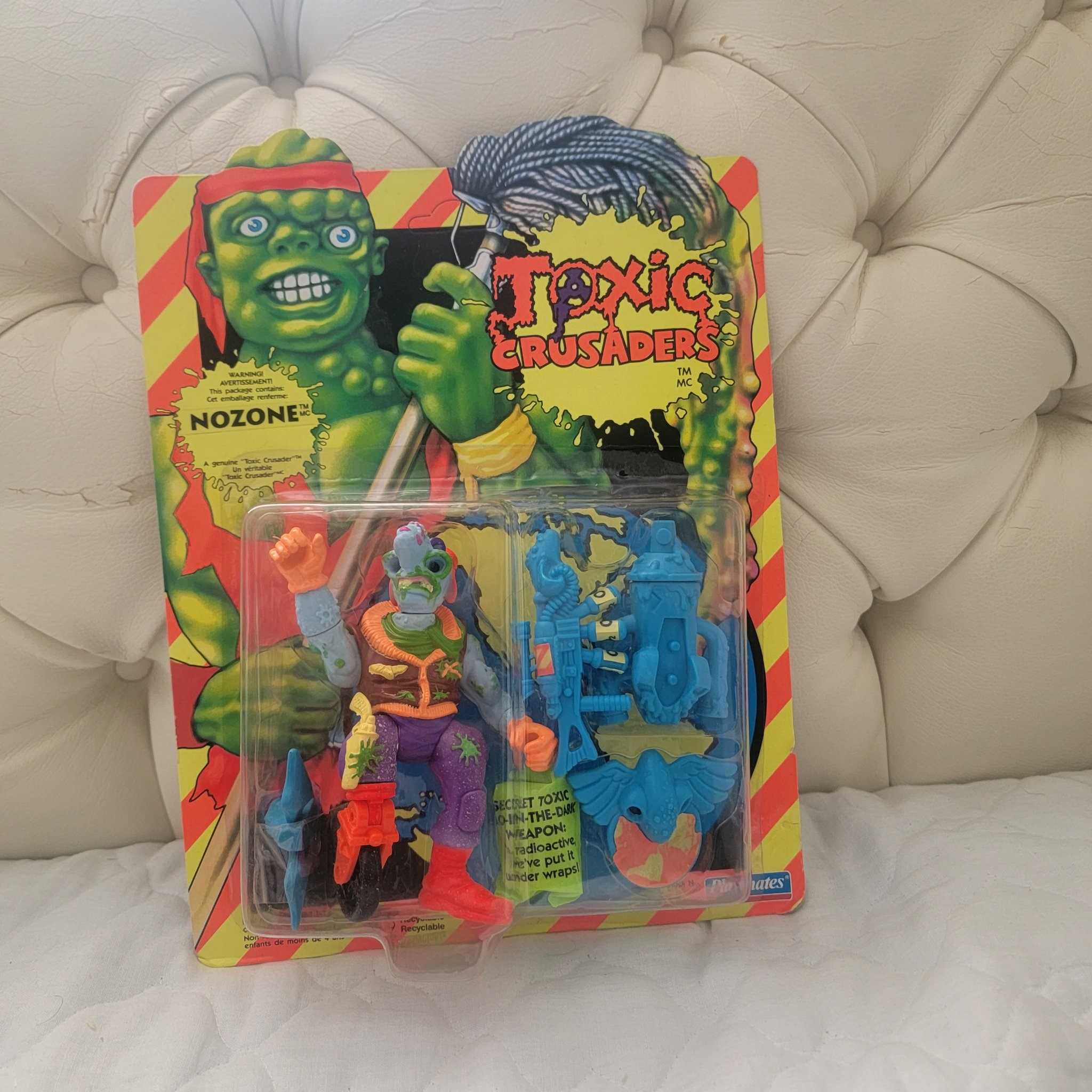 Toxic Crusaders Nozone sealed Playmates 1991 MOC