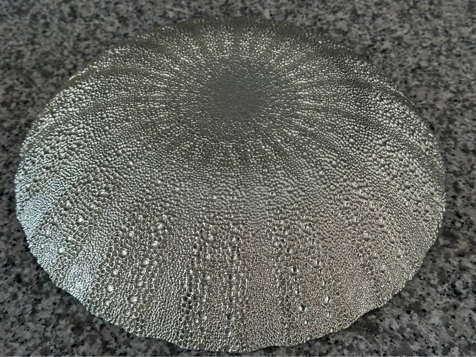 Textured Teal Glass Bowl - photo 4