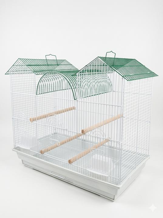 26x14" House Roof Bird Cage