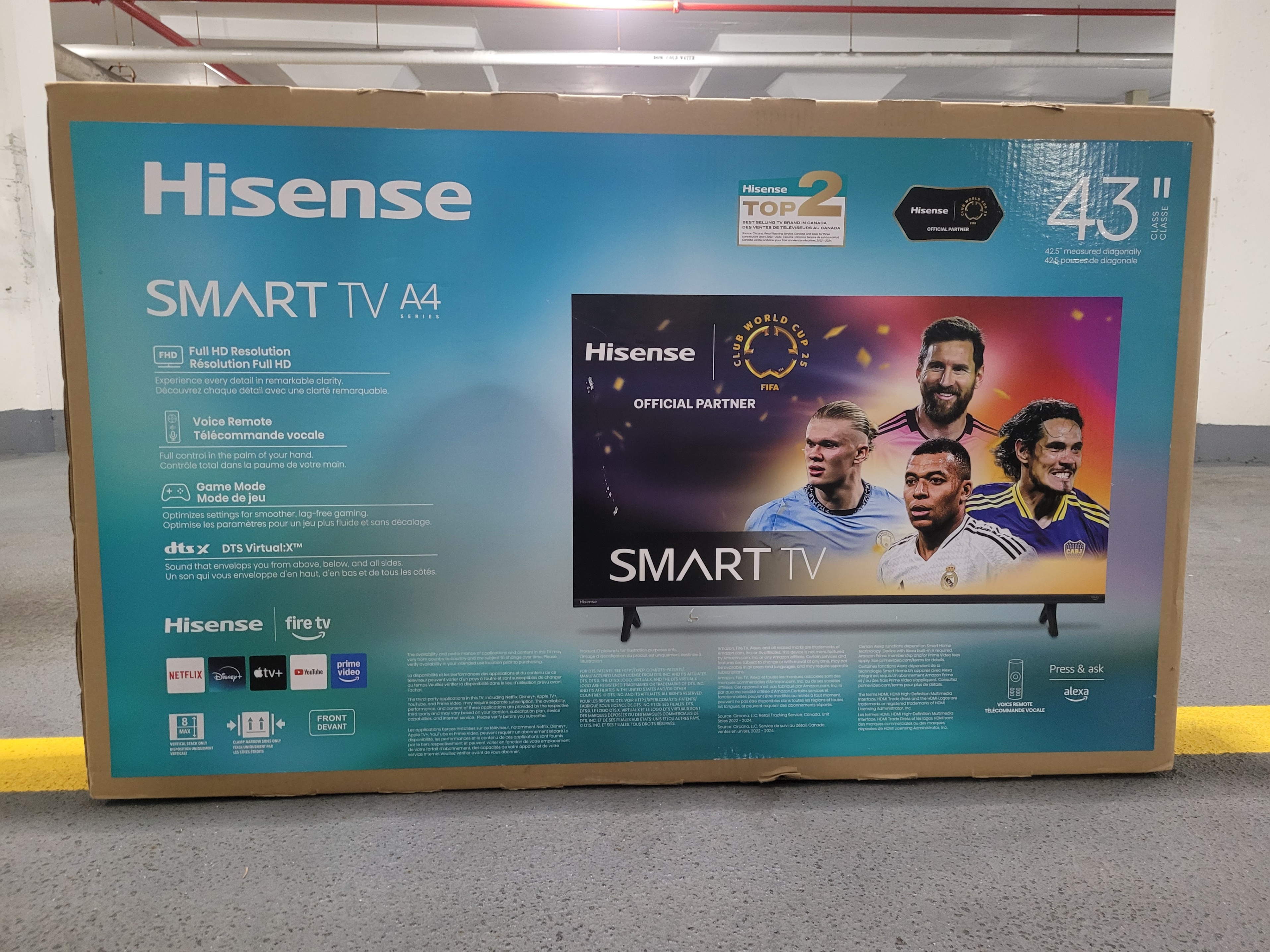 Hisense 43-inch A4 Full HD Fire Smart TV - photo 2