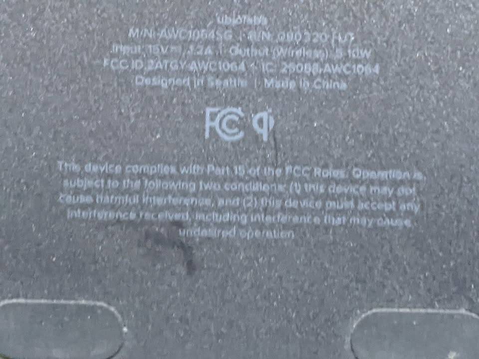 Ubio Labs CHARGER Fast Wireless Charging Stand CHG1156SG - photo 3