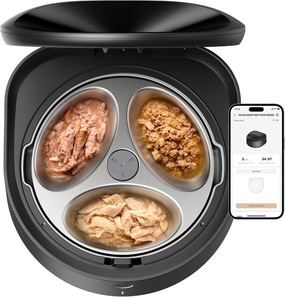 PETLIBRO Automatic Cat Feeder for Wet Food – Stainless Bowl
