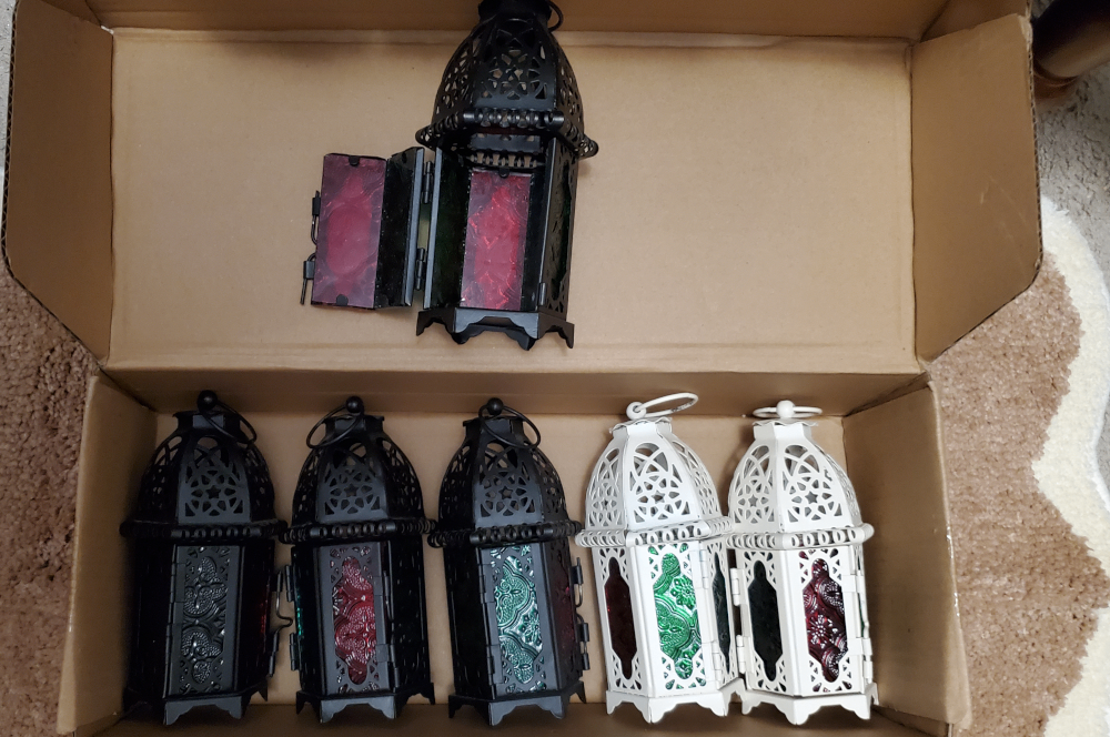 Little Lanterns Moroccan style - Set of 6