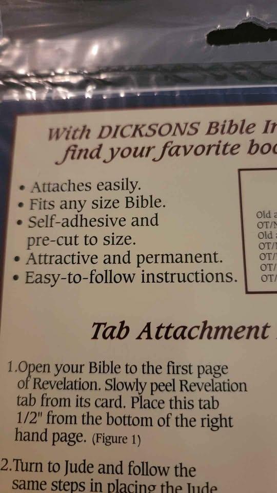 Dickson's Bible index tabs Spanish Catholic - photo 3