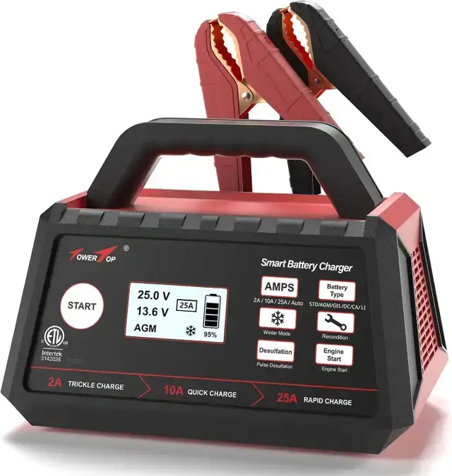 TowerTop 25A Smart Battery Charger - photo 3