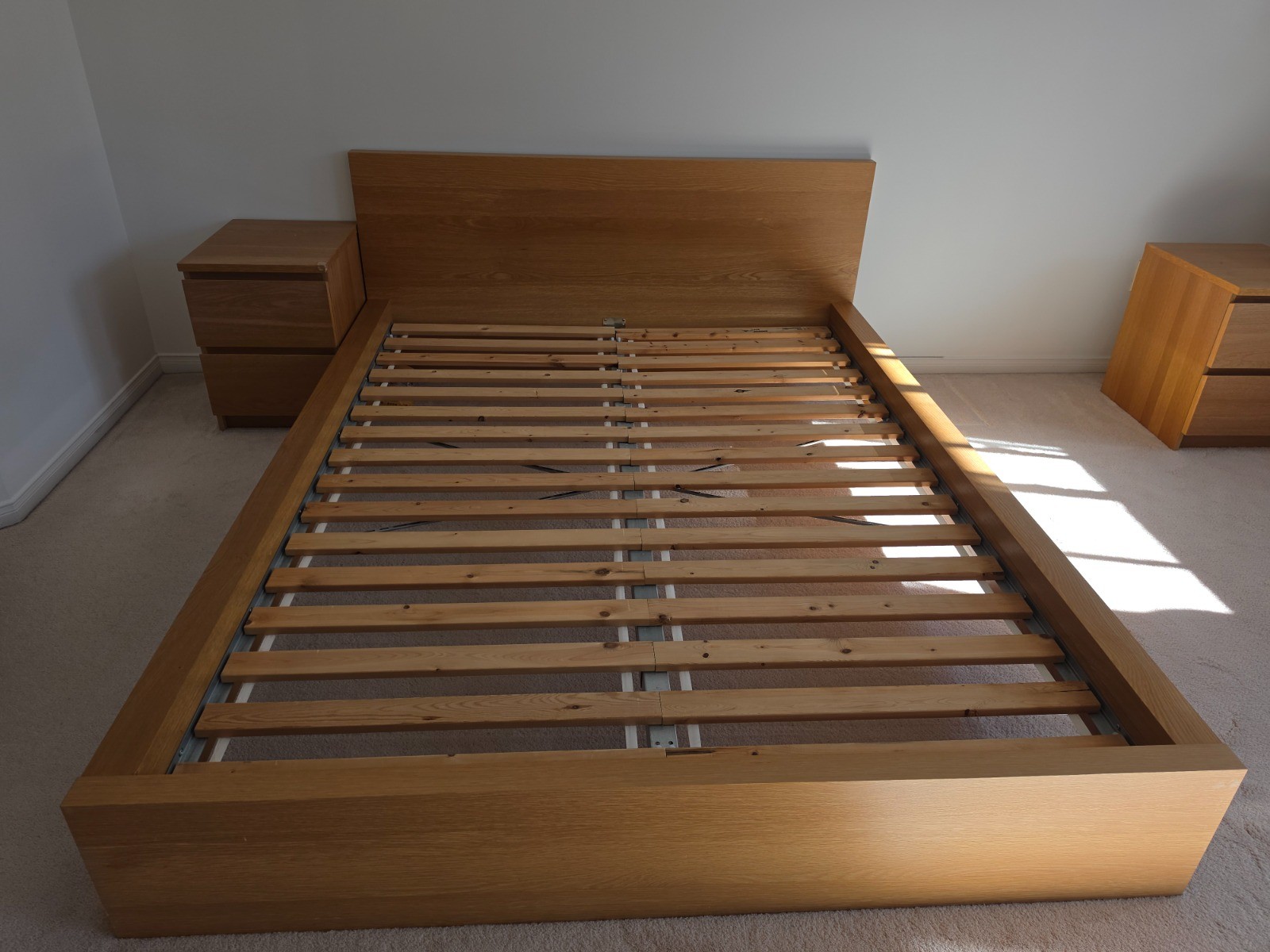 IKEA MALM Bed frame *QUEEN SIZE