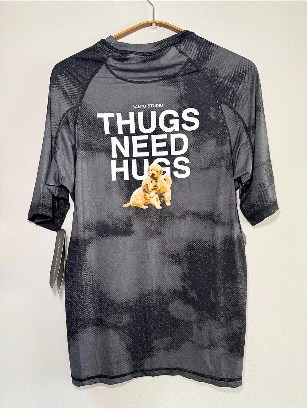 Santo Studio Submission SS Rashguard - Washed Thugs Tee NWT - photo 2
