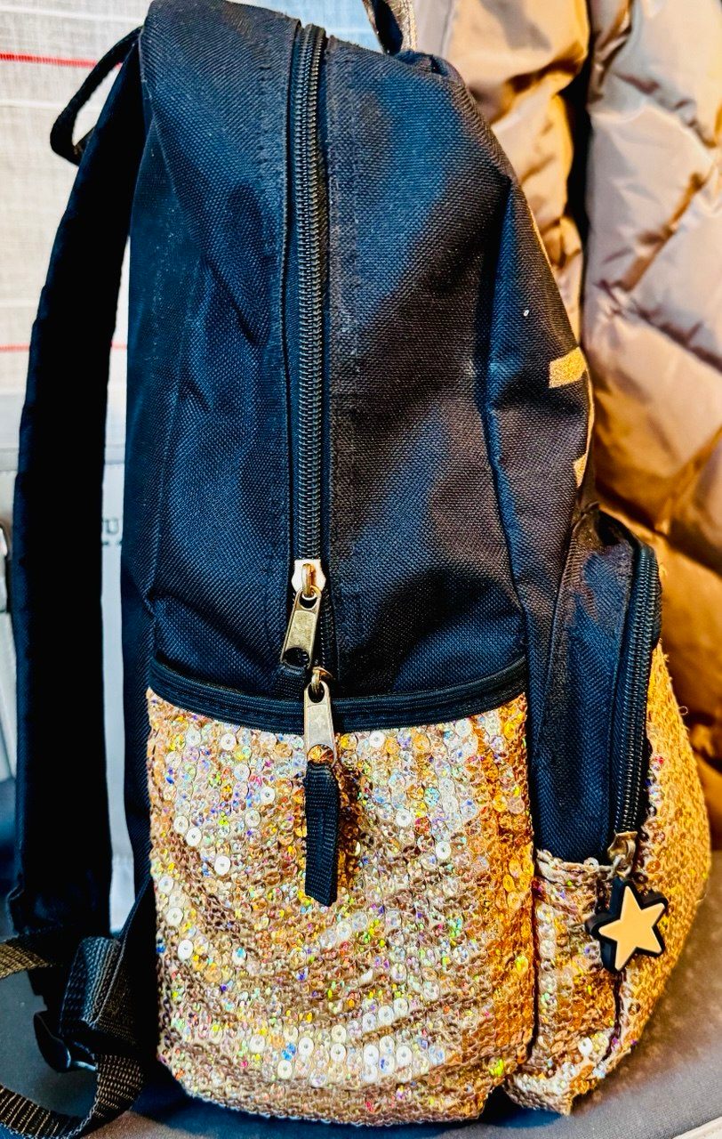 Cat Themed Sequin Backpack - photo 3