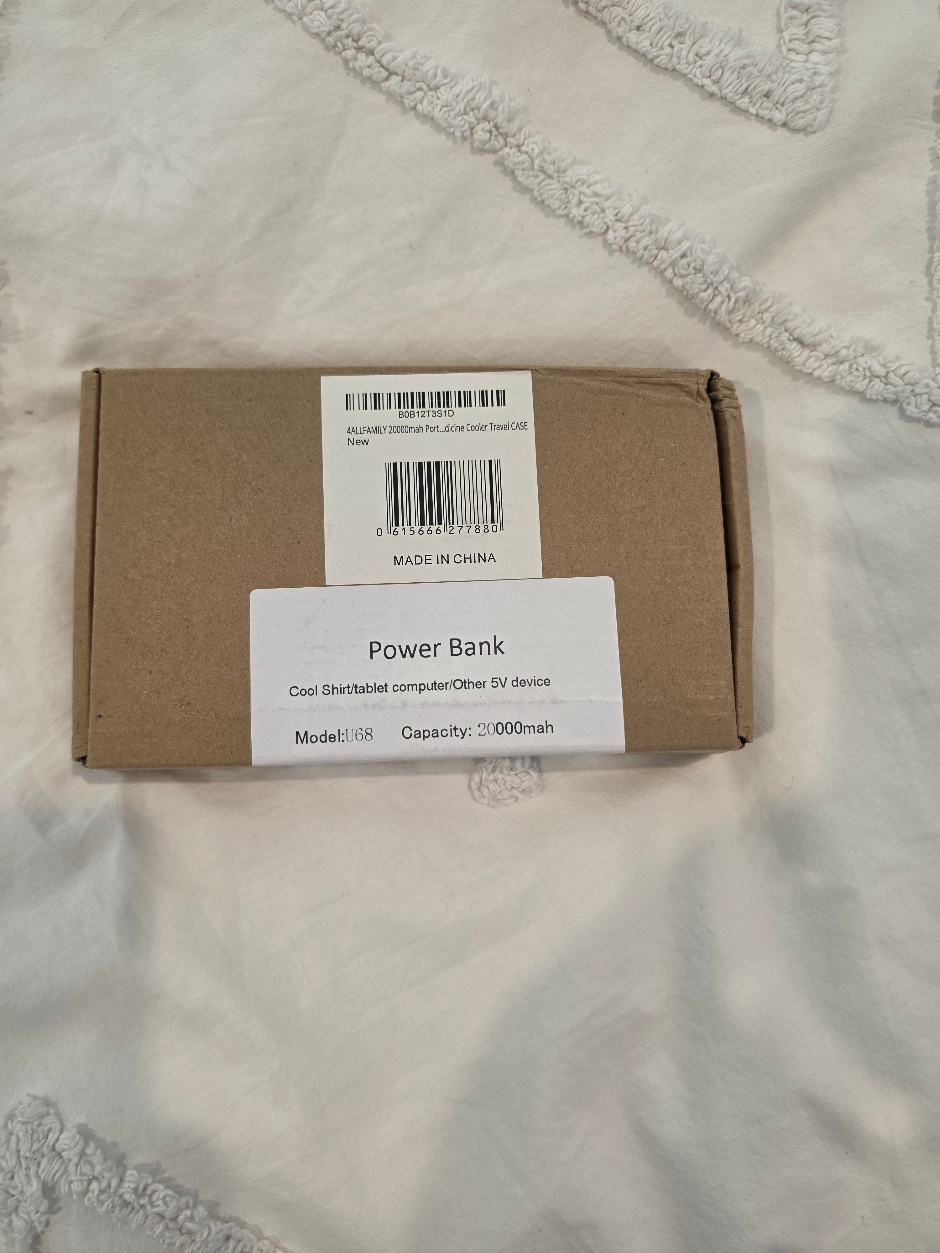 NEW 4ALLFAMILY 20,000mAh Portable USB Power Bank – Never Used - photo 2