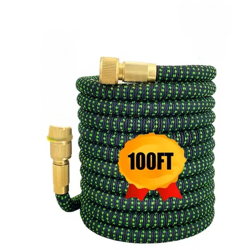 100ft Kink-Free Garden Hose (Burst-Proof & Lightweight)