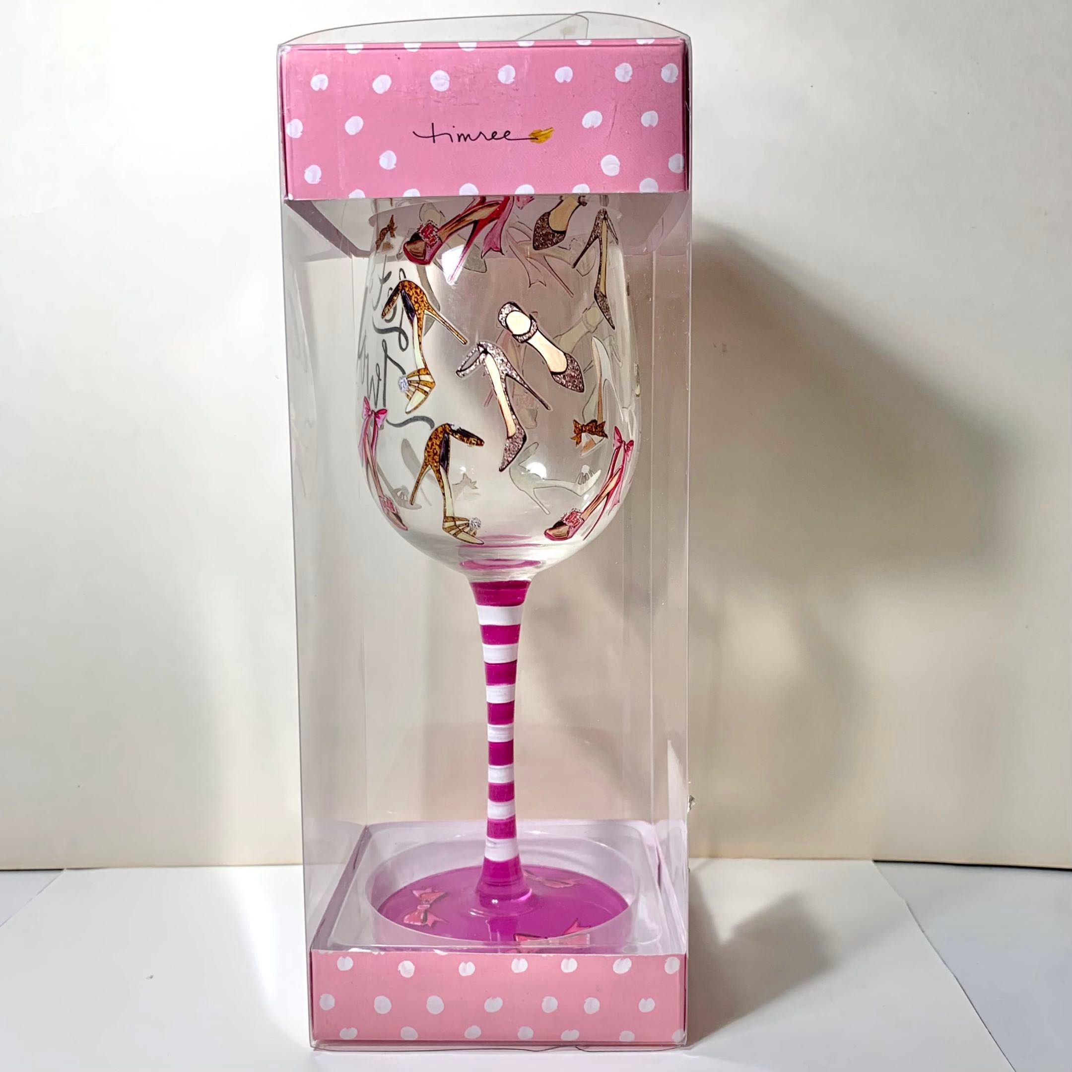 Fun Decorative Wine Glass "Let's Twirl" - photo 4