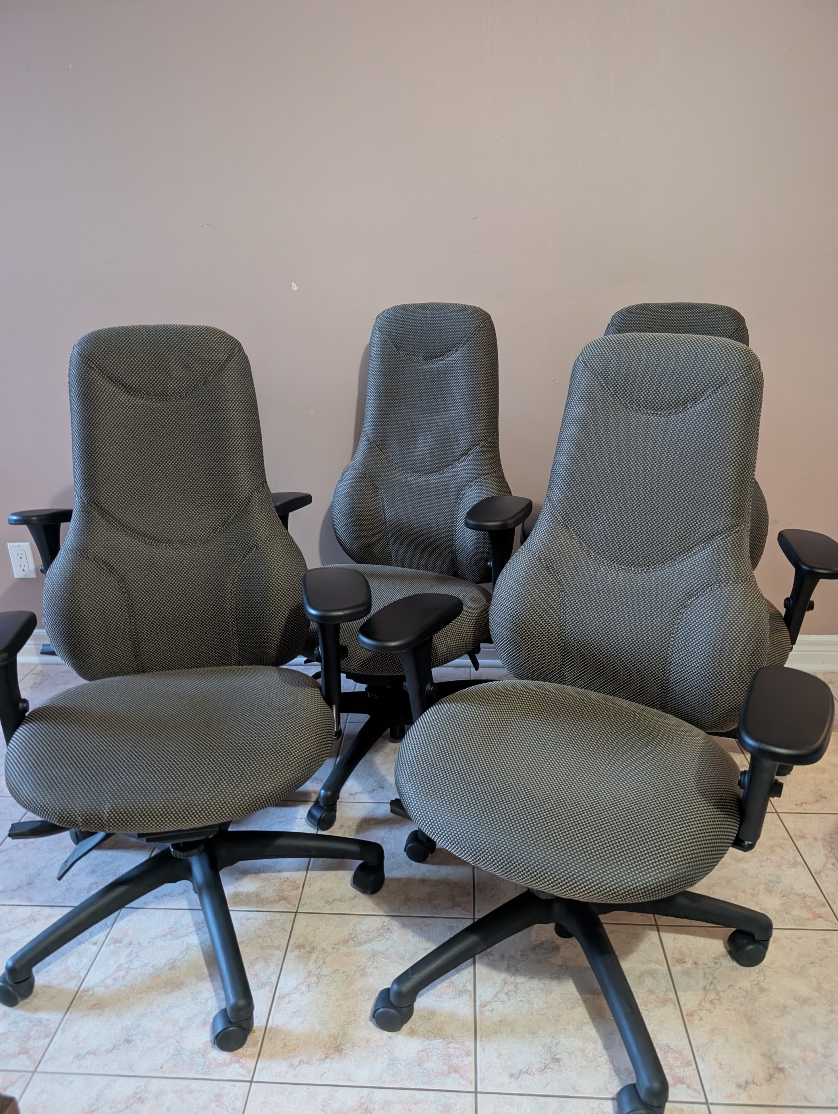 Global Ergonomic Office Chair – High Back