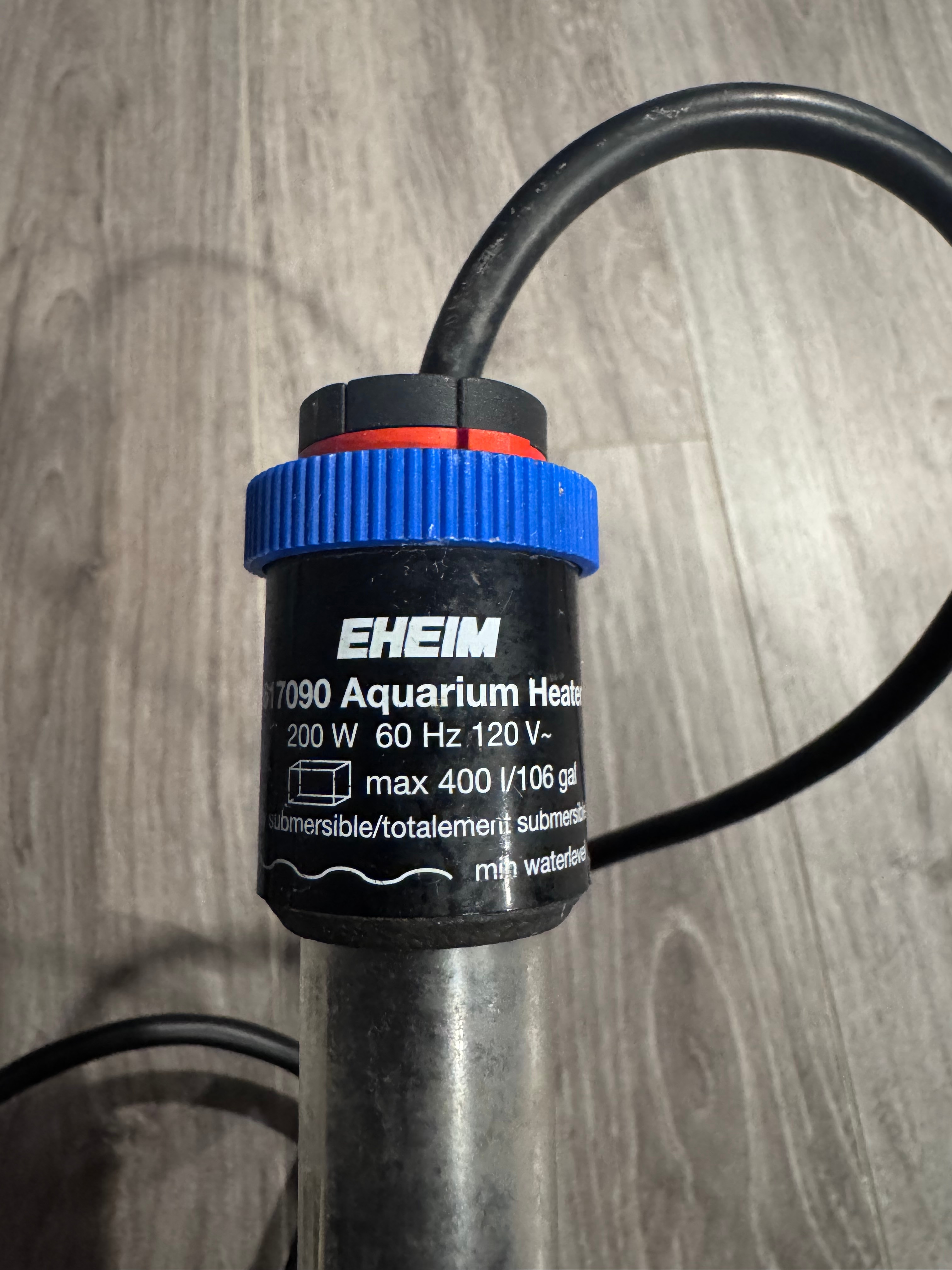 Eheim Jäger 200W Aquarium Heater, tested and working